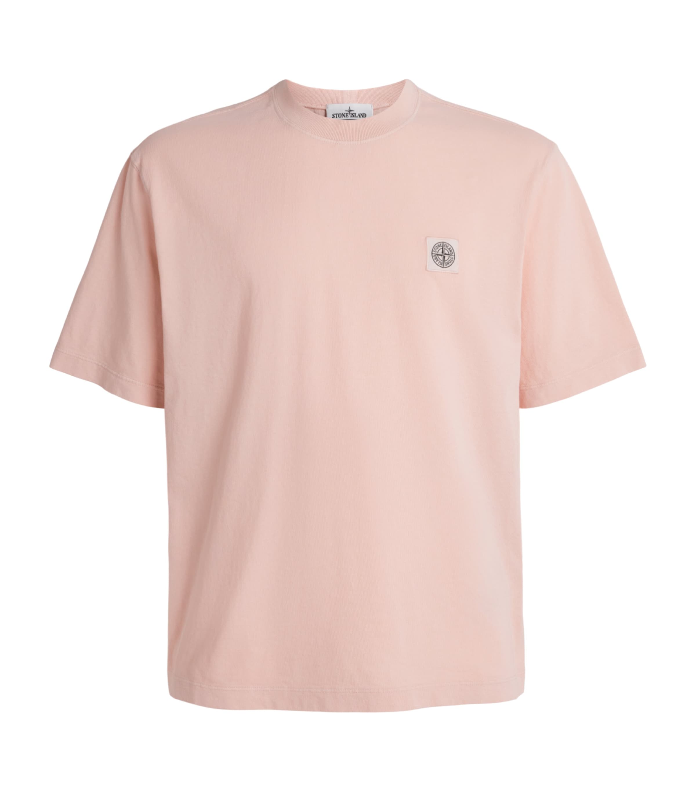 Stone Island Mens Organic Cotton Ghost T-Shirt Image 1
