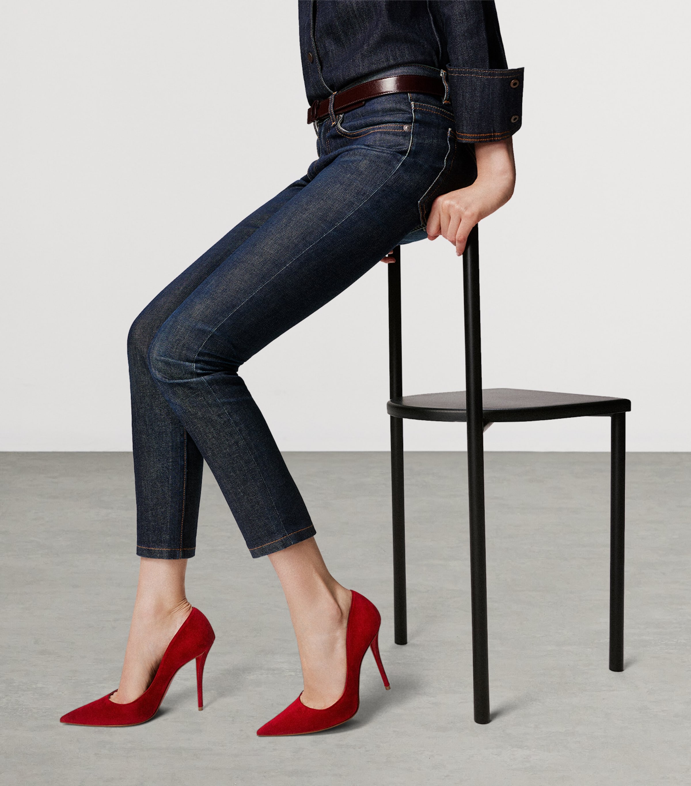 Christian Louboutin Red Miss Z Pumps 100 | Harrods US