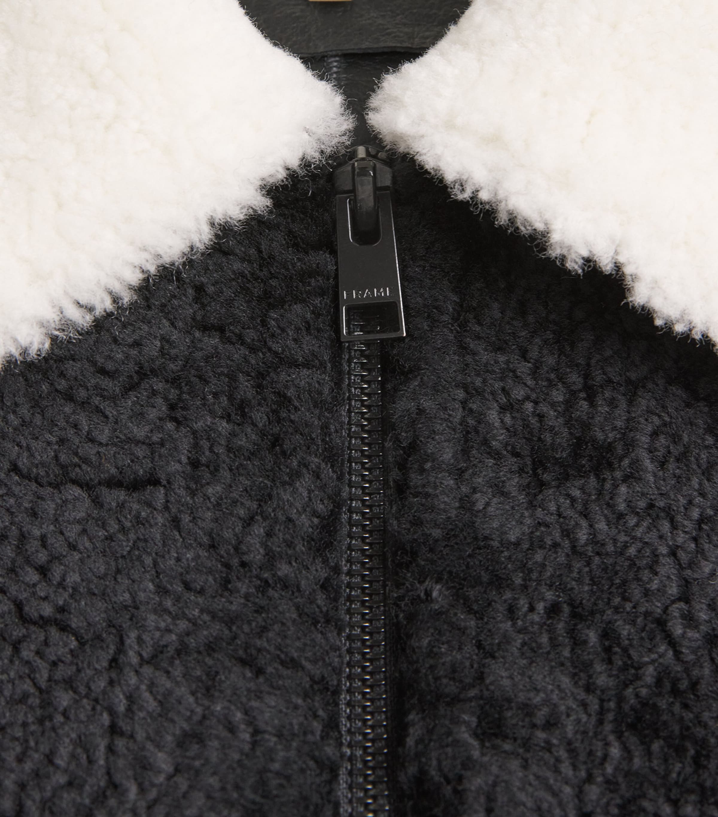 Lamb Shearling Jacket BLACK Image 5