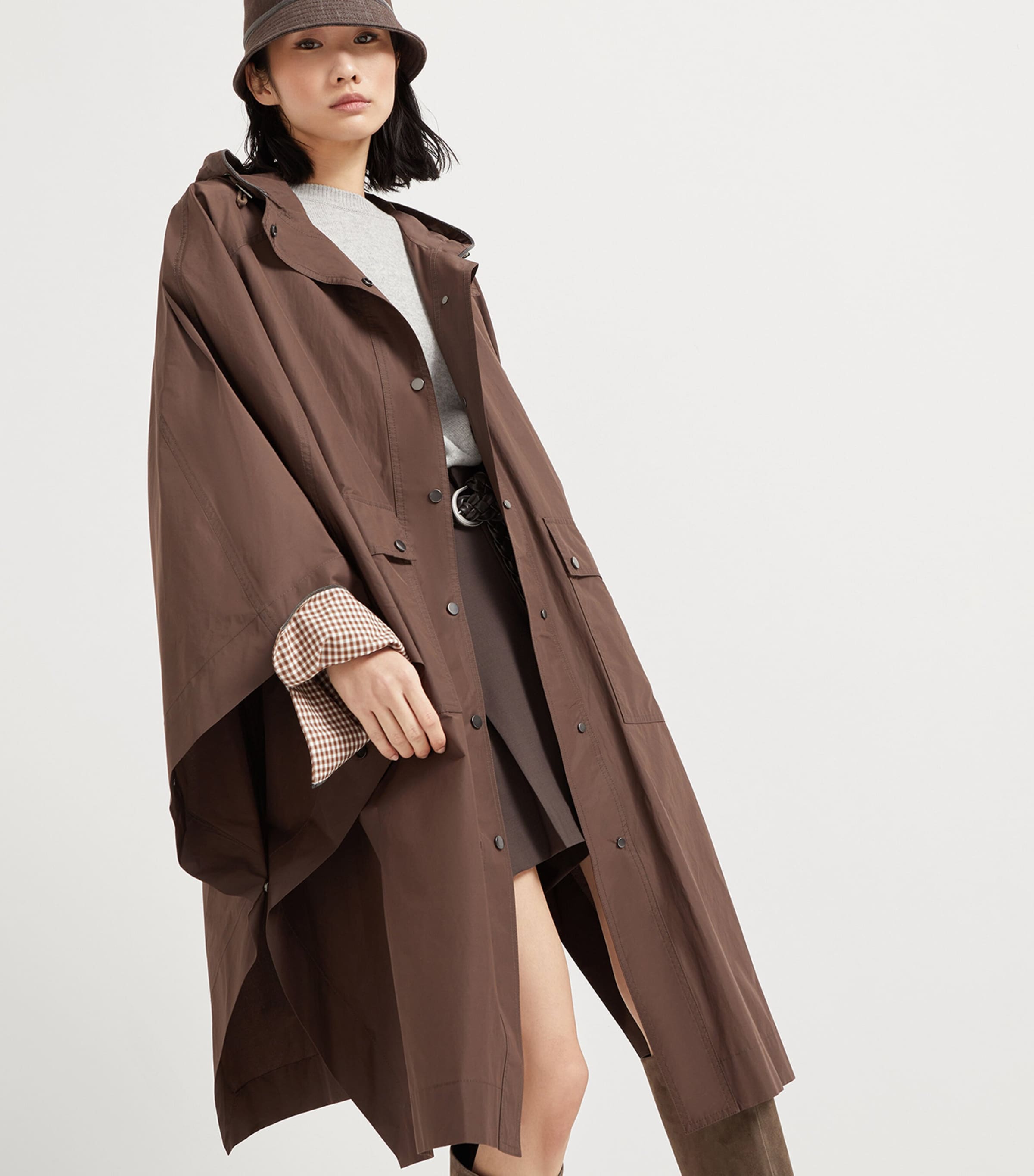 Water-Resistant Taffeta Parka C4228 Image 5