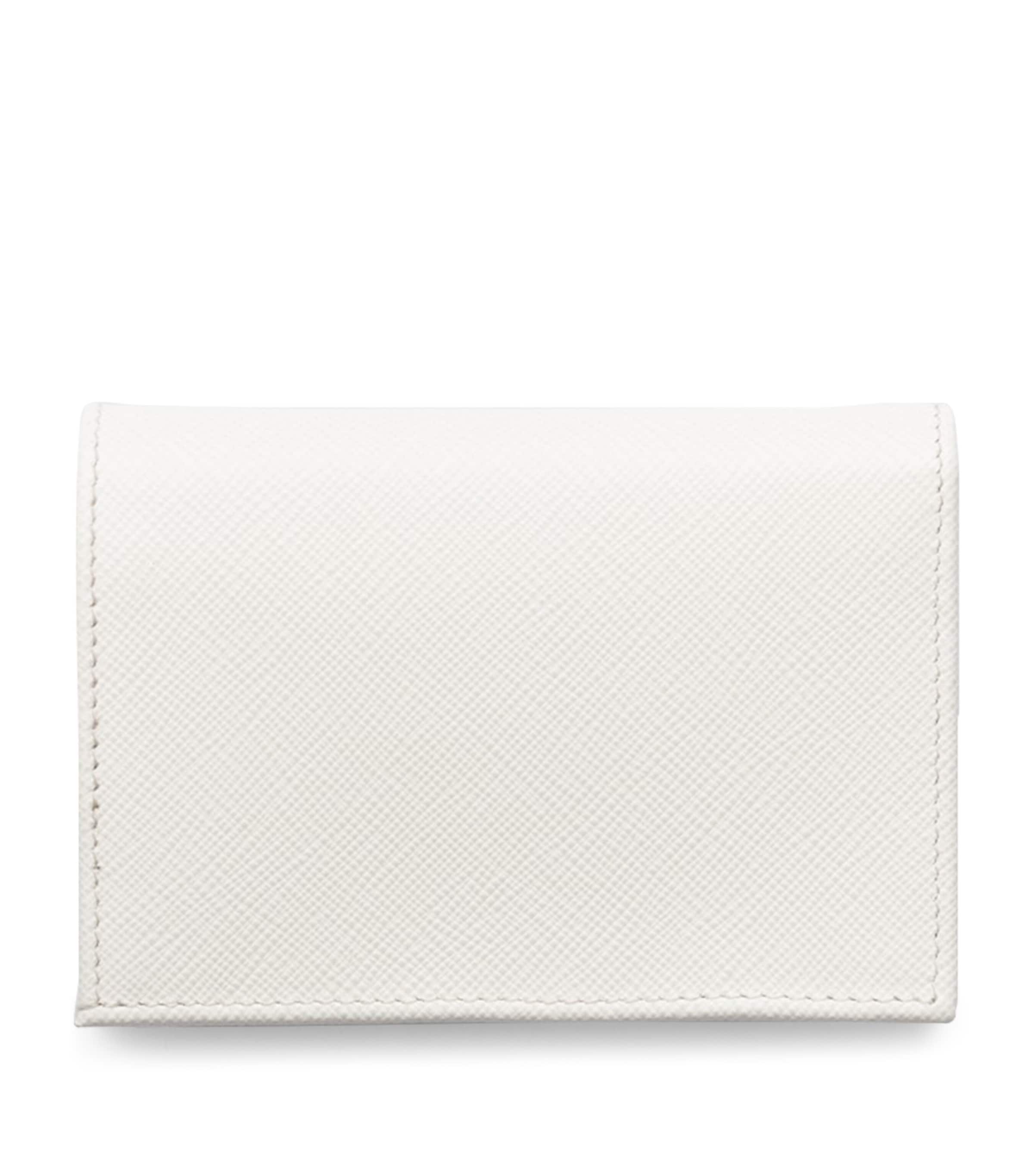 Small Saffiano Leather Bifold Wallet F0009 Image 3