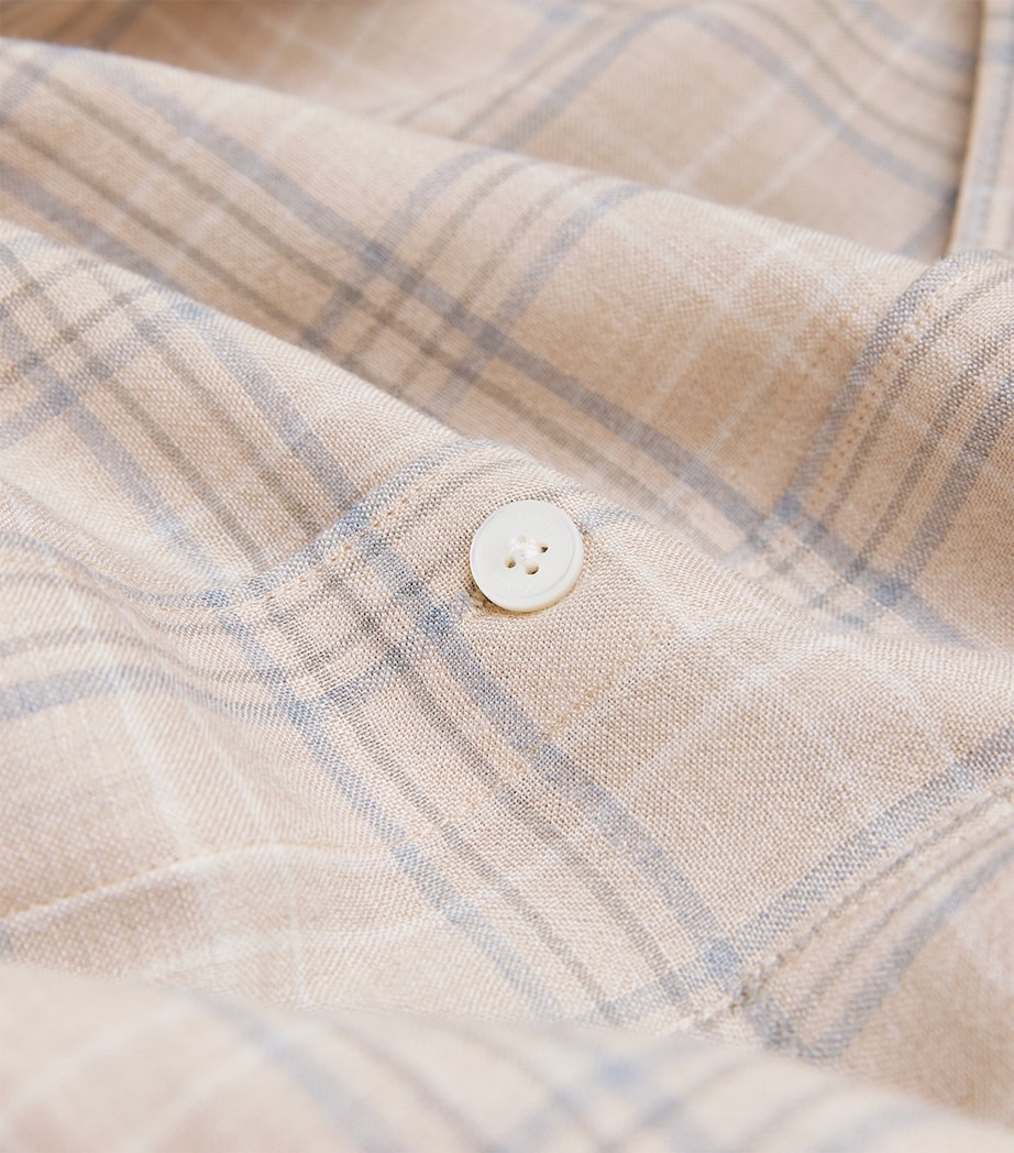 Plaid Shirt CREAM PLAID Image 5