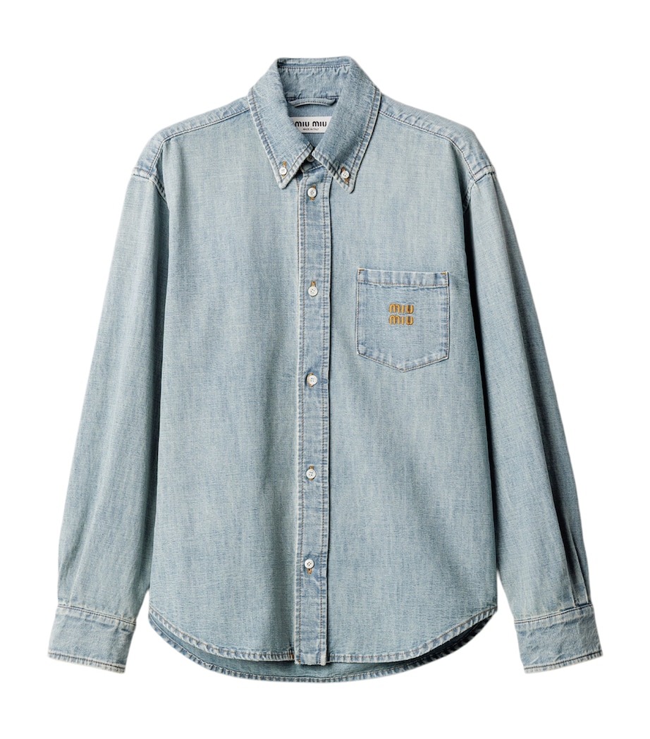 Chambray Shirt F0076 Image 1