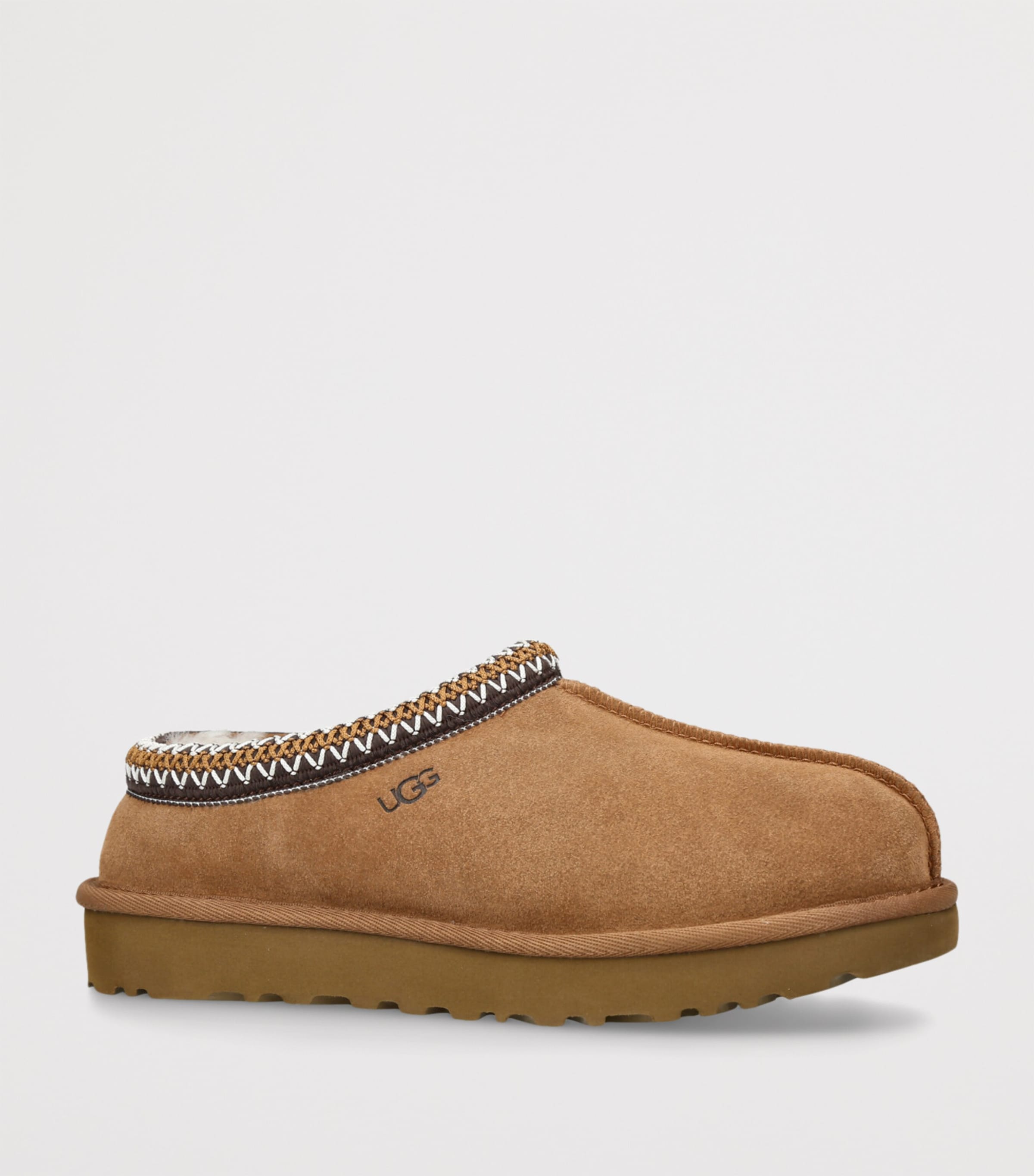 Suede Tasman II Slippers CHESTNUT Image 3