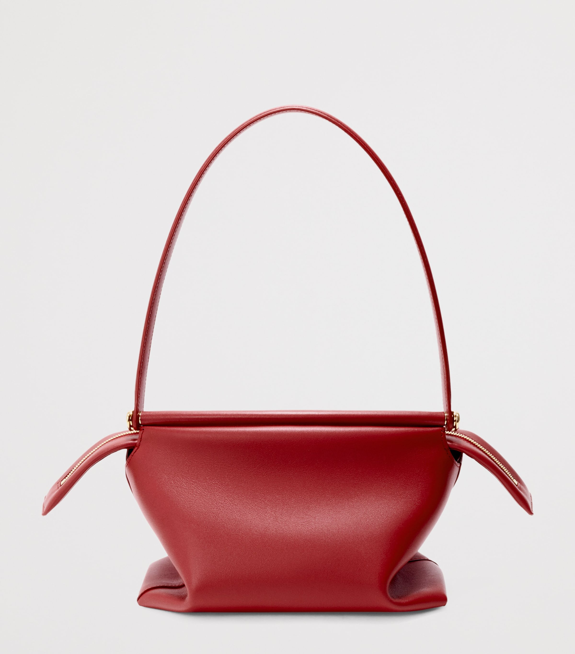 LOEWE Small Leather Whisker Shoulder Bag Carmine Red Image 5