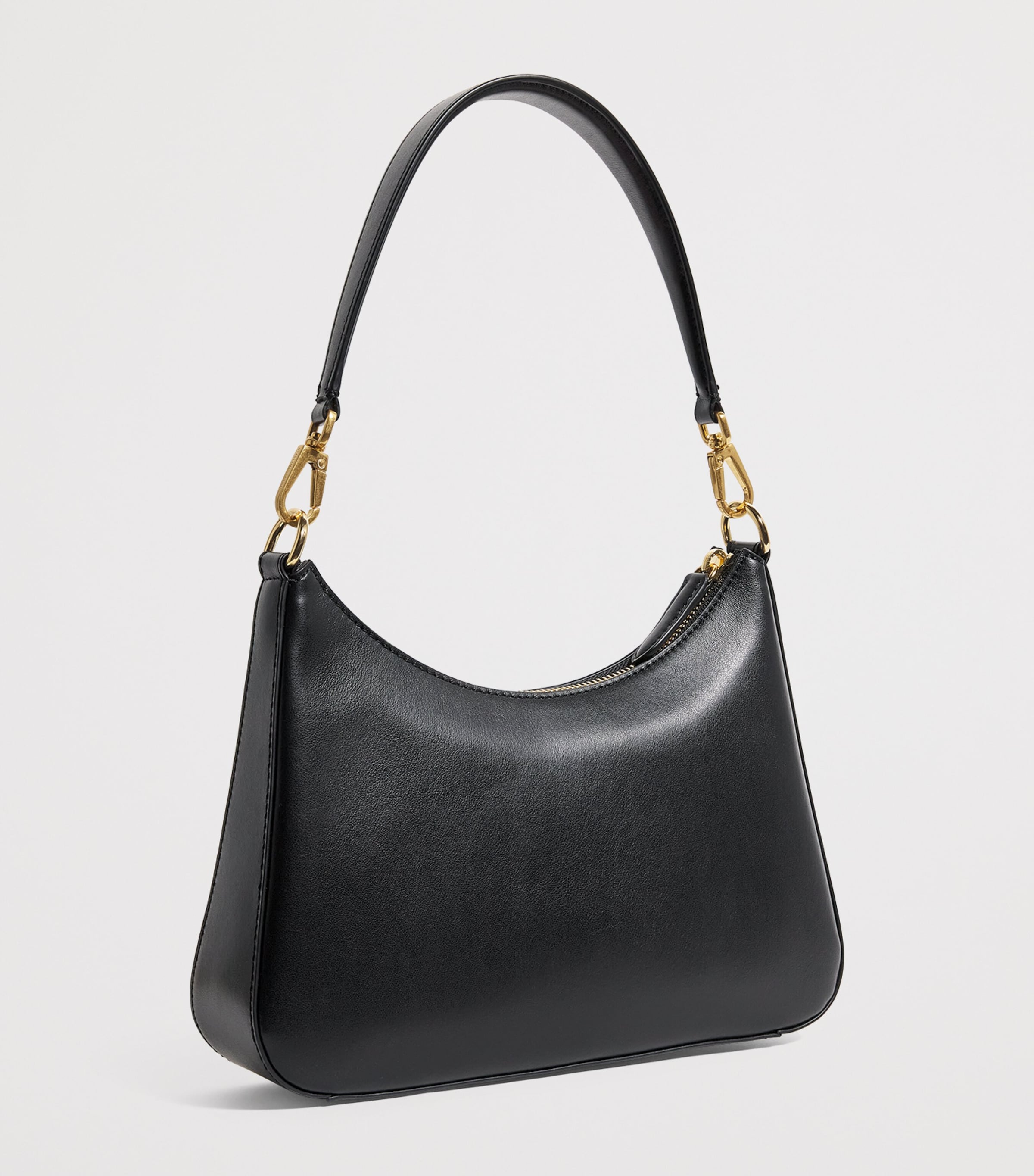 Stella McCartney Faux Leather Logo Shoulder Bag | Harrods US