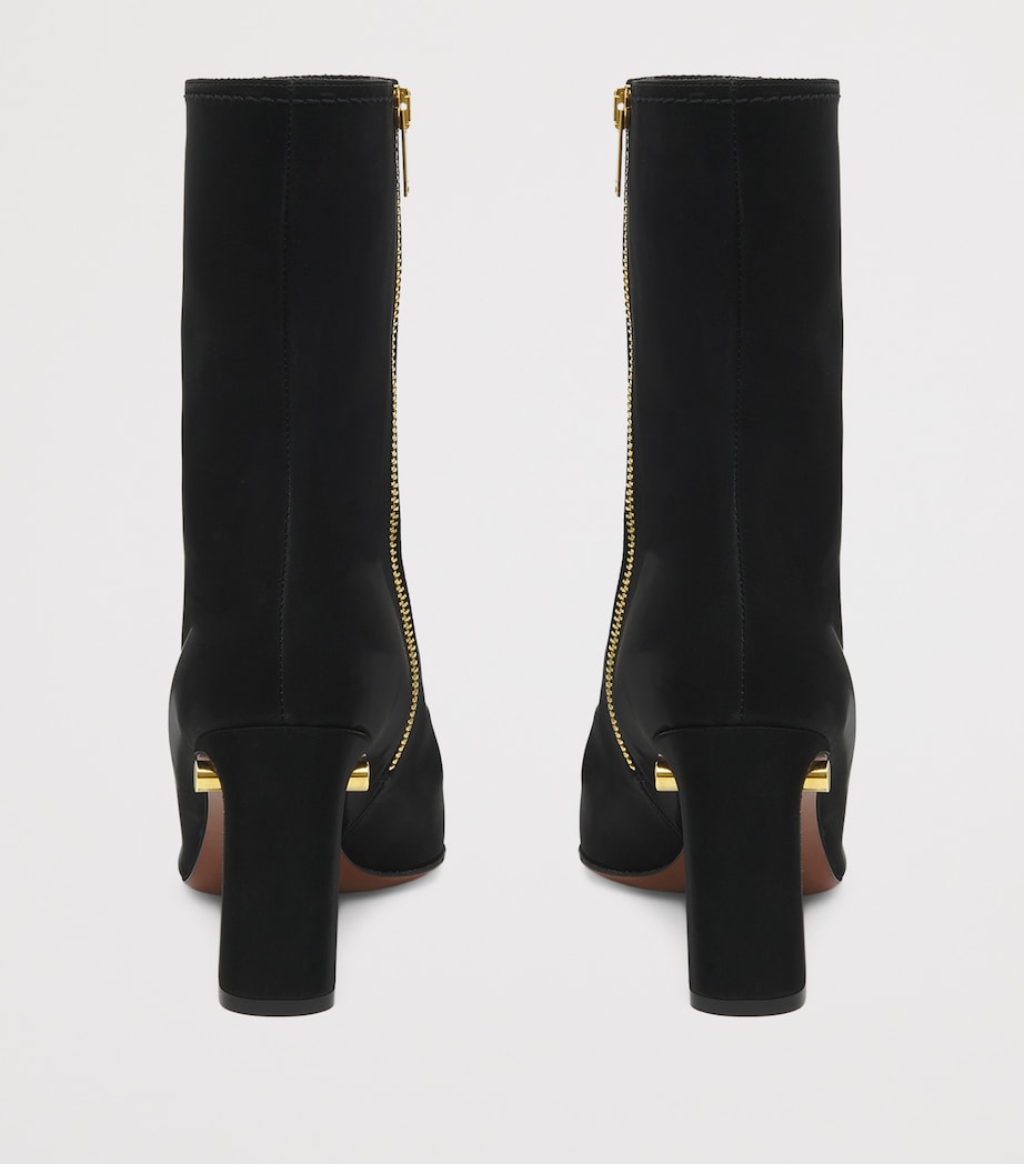 T-Bar Heeled Ankle Boots 80 1084 Image 4