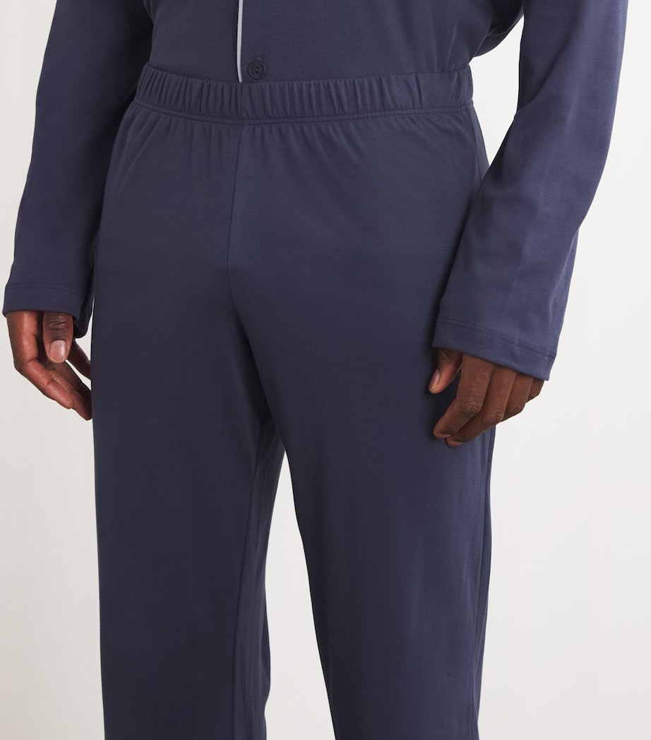 Night & Day Pyjama Set 0496/BLACK IRIS Image 6