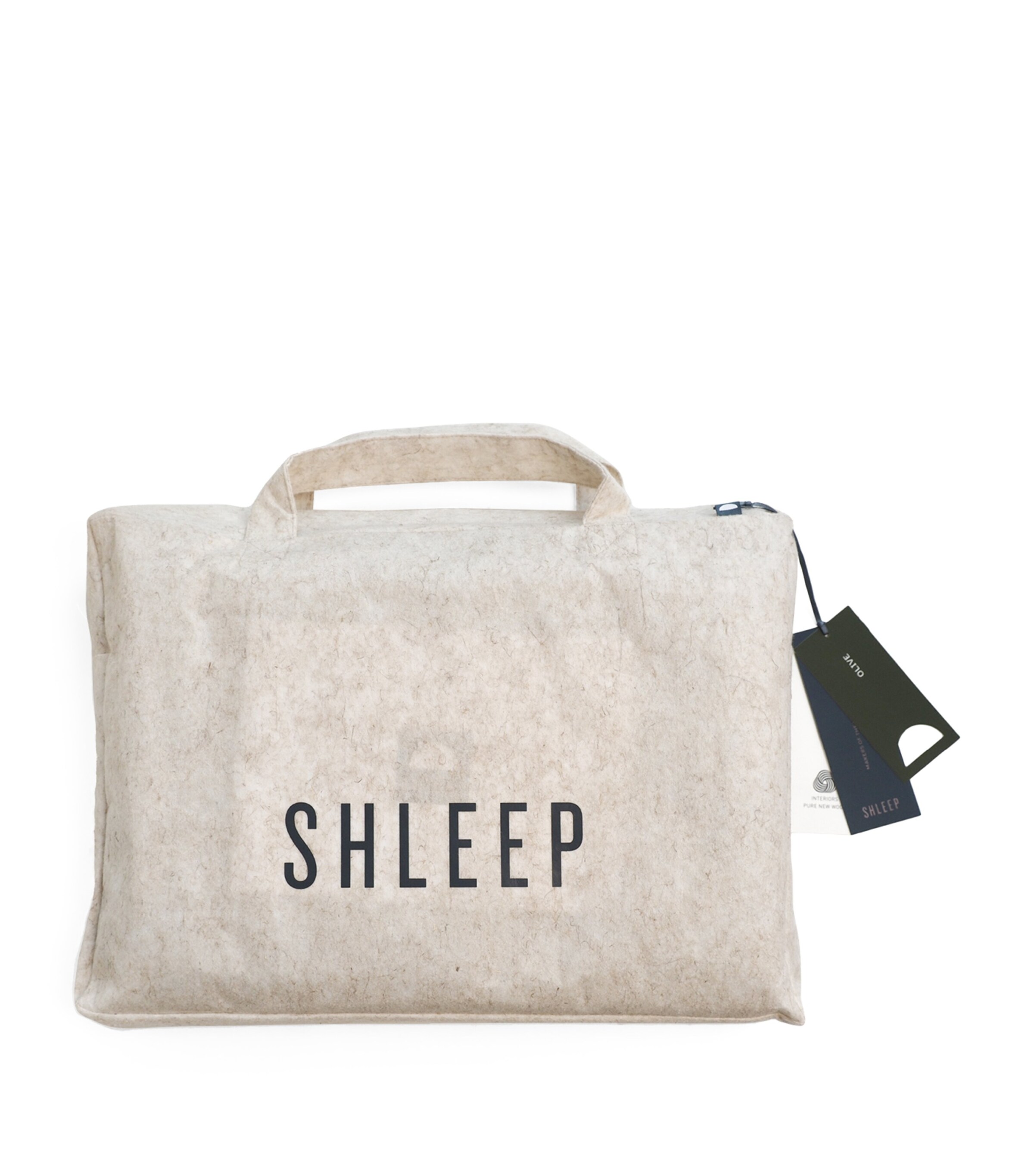 SHLEEP Merino Jersey Super King Duvet Cover (260cm x 220cm) Tropical Sand Image 5