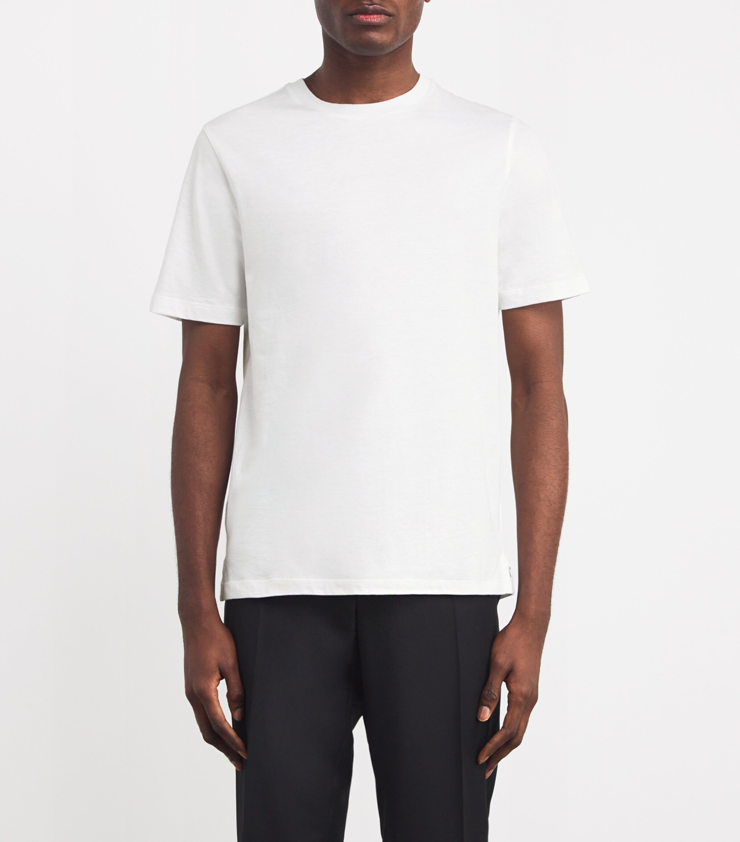 Canali Mens Cotton T-Shirt Image 3