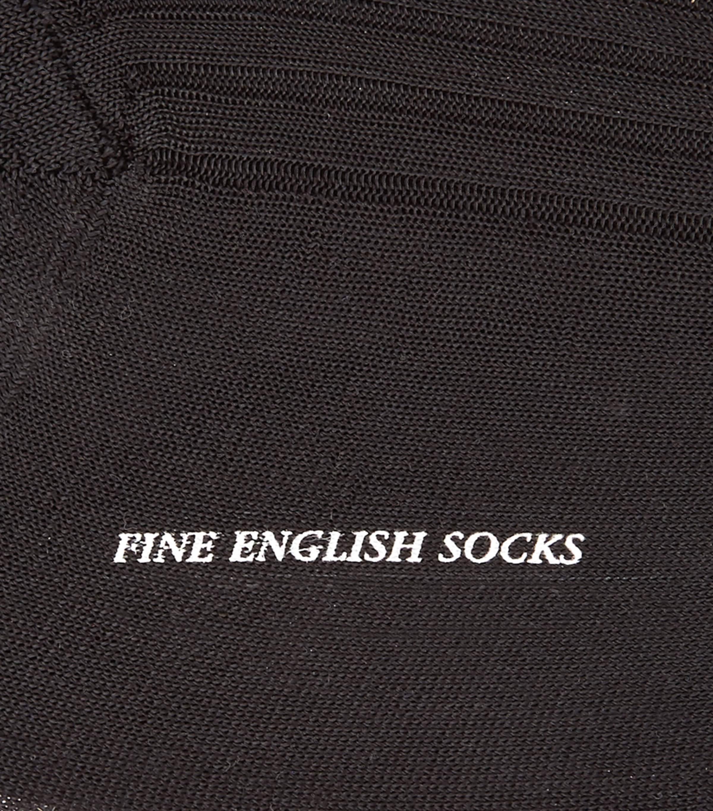 Silk Baffin Socks BLACK Image 2