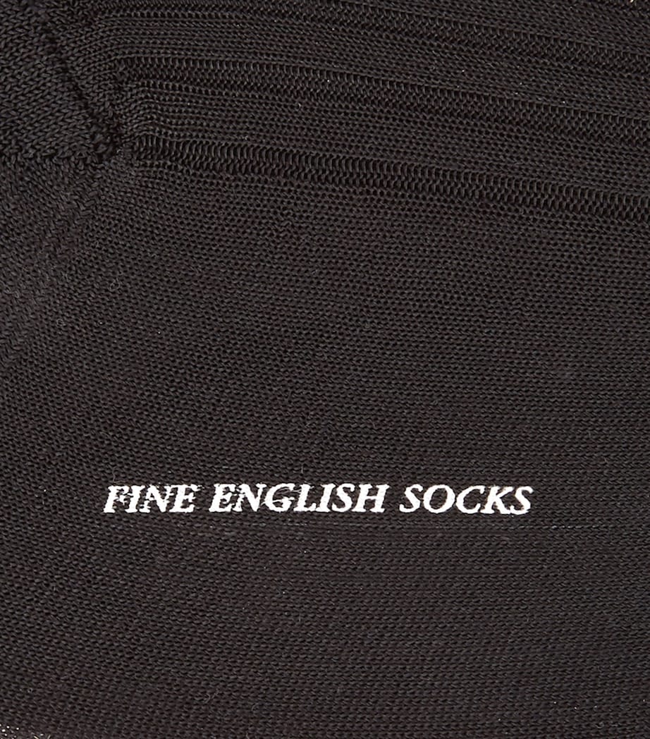 Silk Baffin Socks BLACK Image 2