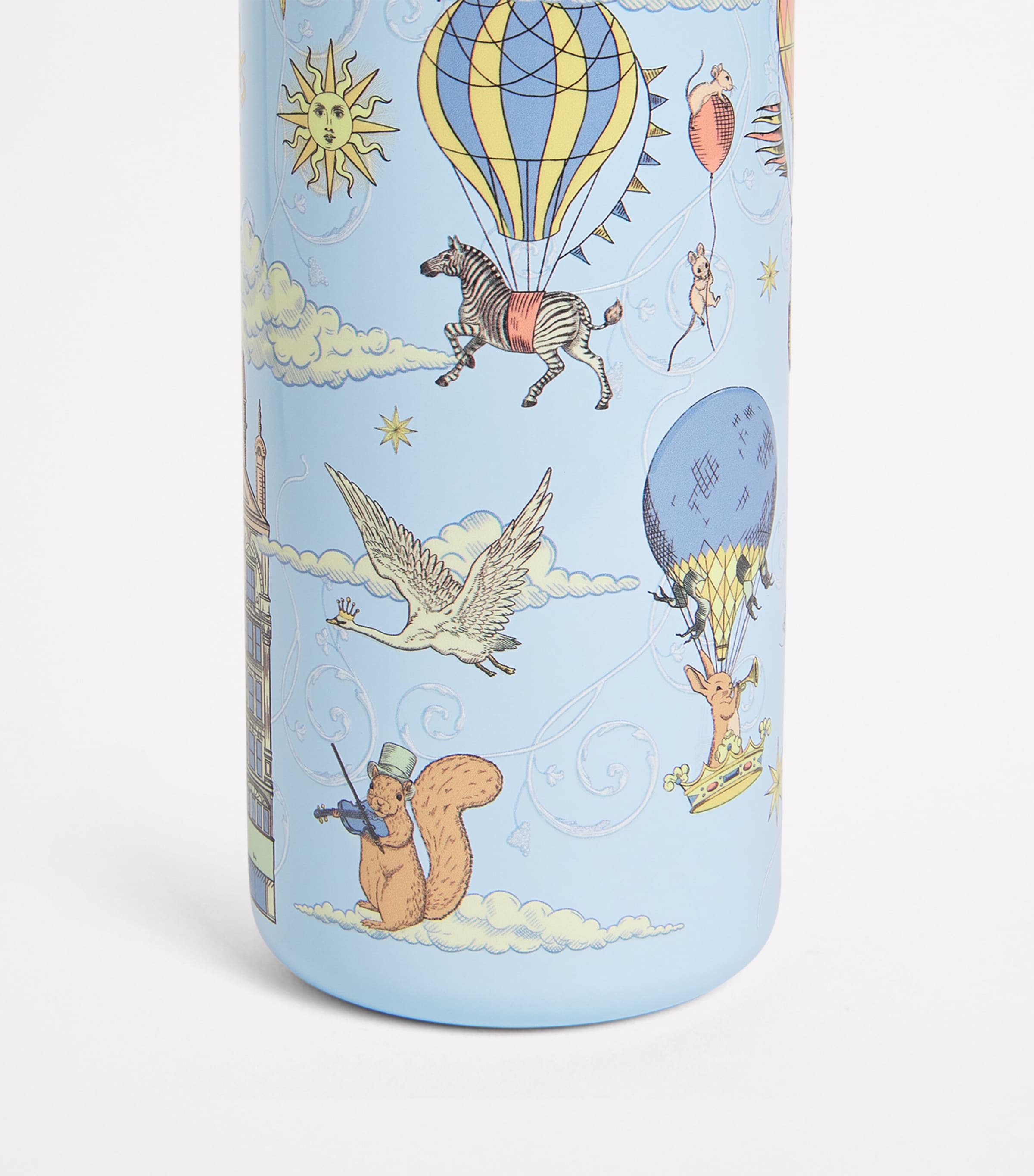 Metal Children's Icons Water Bottle (320ml) BLUE Image 3