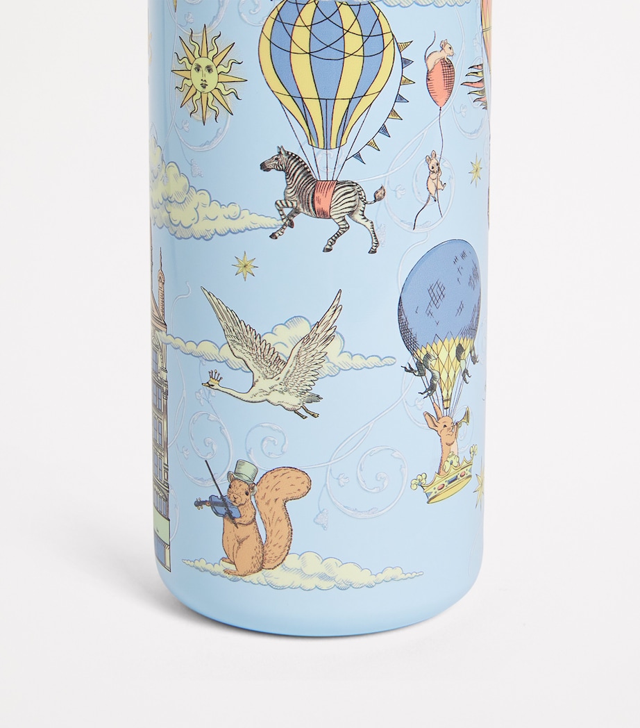 Metal Children's Icons Water Bottle (320ml) BLUE Image 3