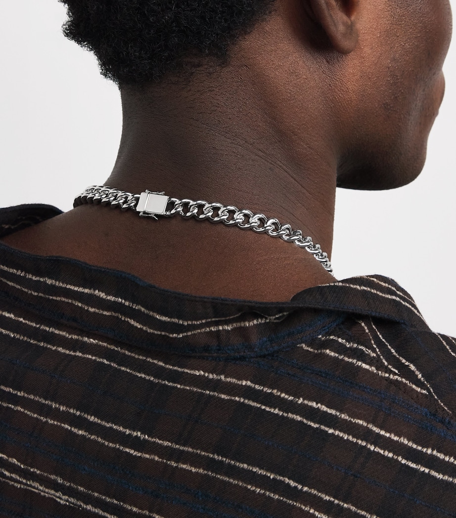 Sterling Silver Lou Necklace SILVER Image 4