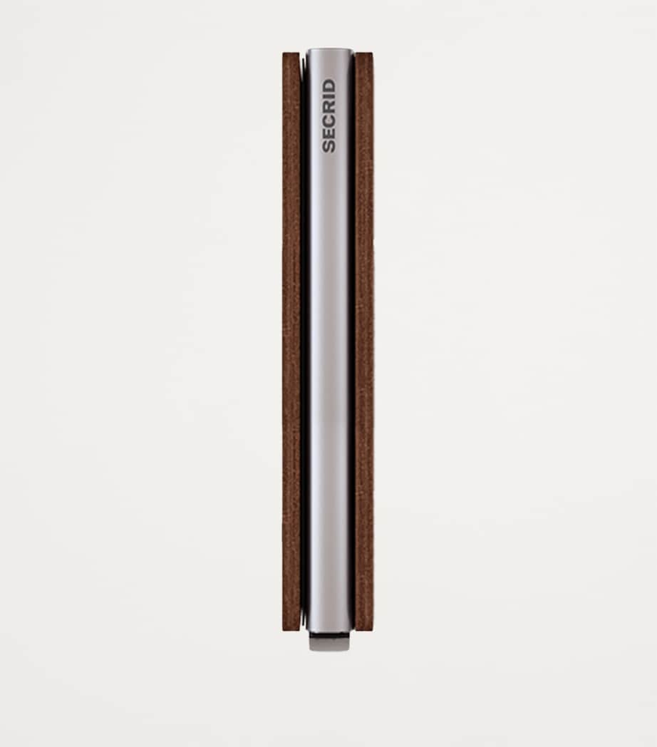 Leather Slimwallet BROWN Image 3