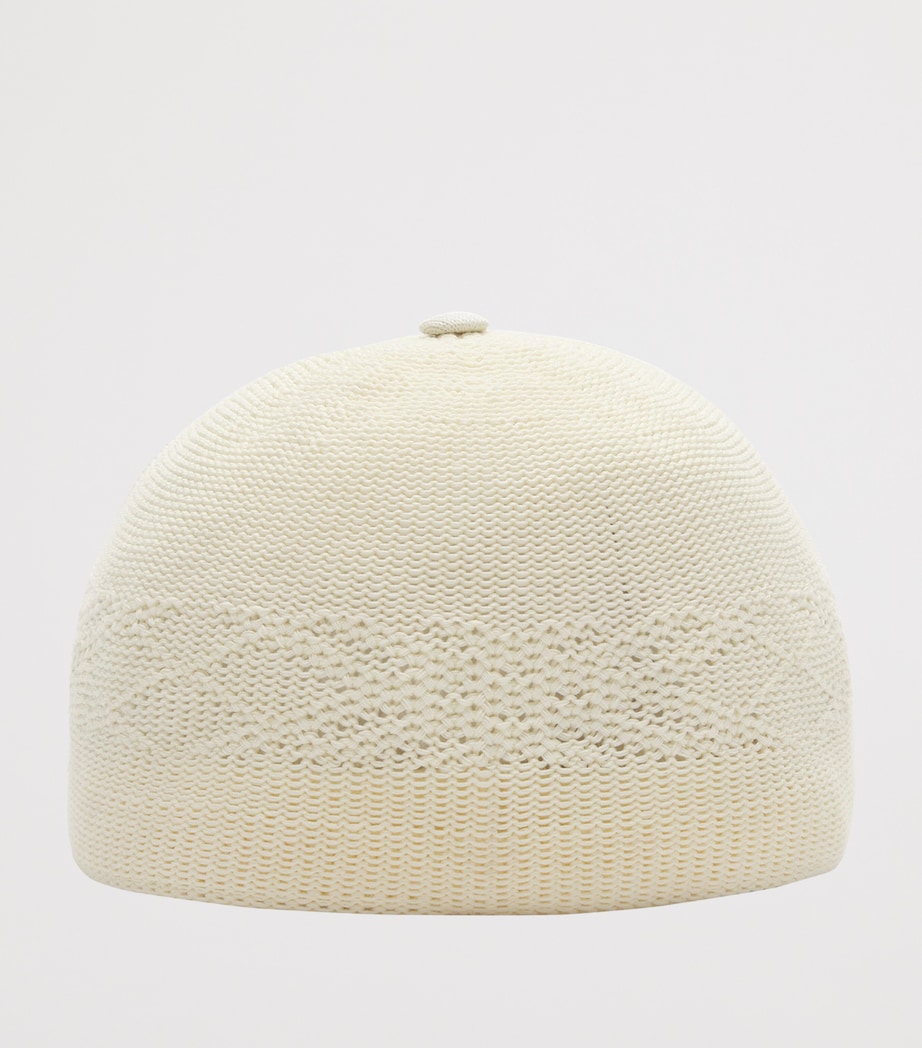 Burberry Knitted Knight Baseball Cap Ecru Image 3