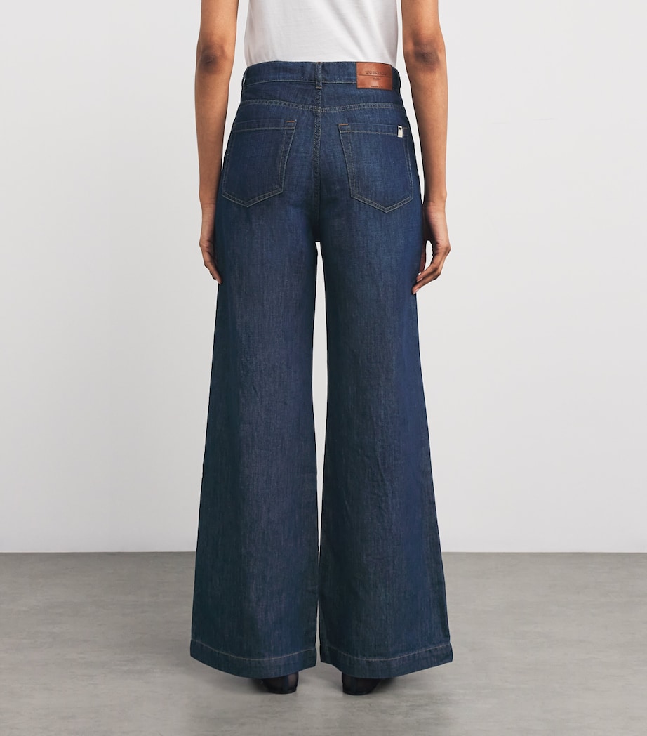 Wide-Leg Jeans NAVY Image 4