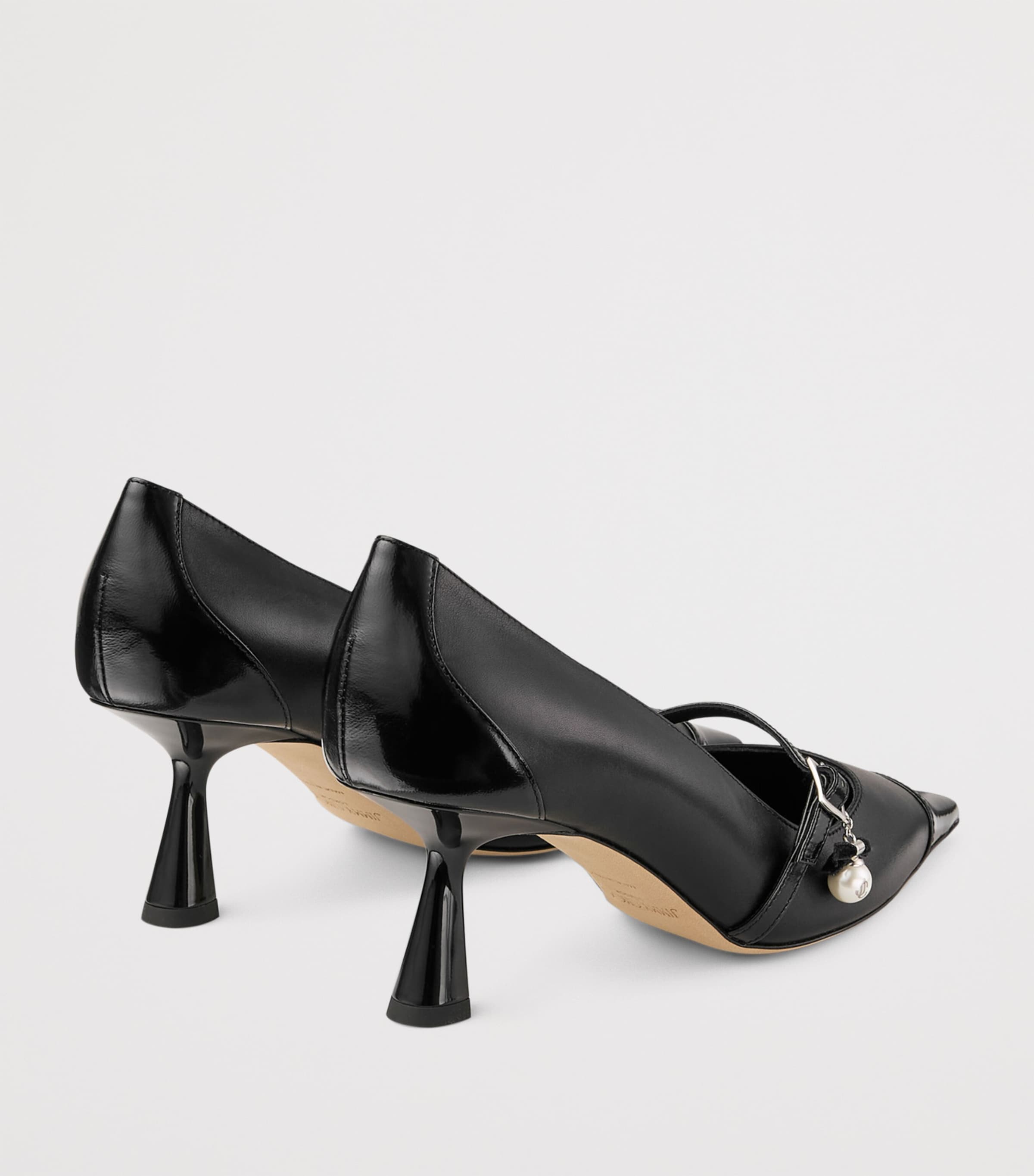 Aren 65 Leather Pumps BLACK/BLACK Image 5