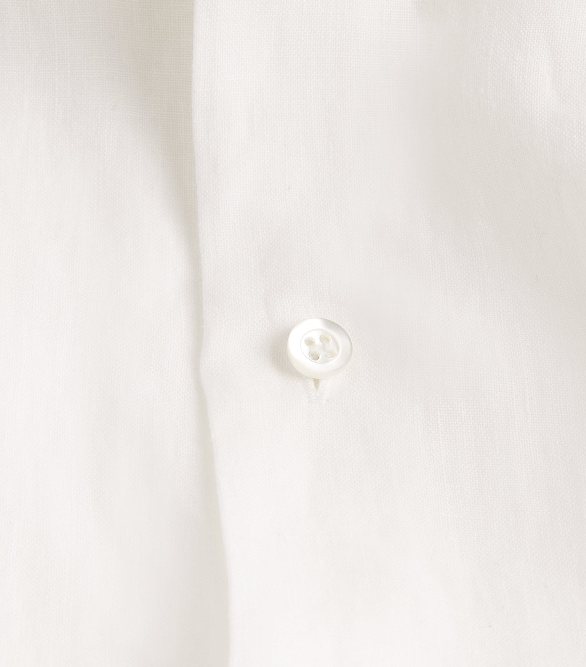 Eskandar Womens Linen Sleeveless Midi Shirt Dress White Image 6