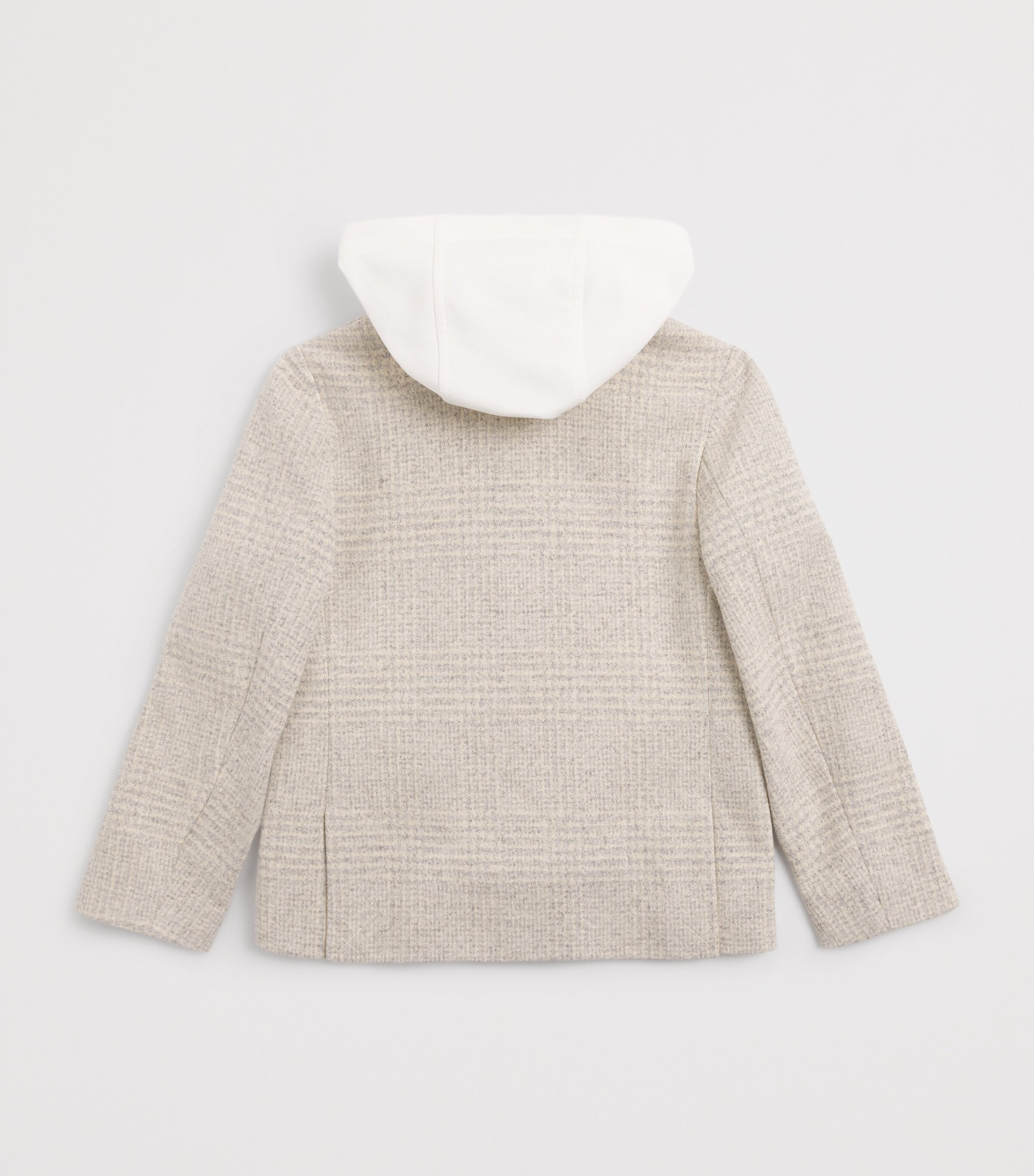 Eleventy Kids Hooded Check Suit Jacket (2-16 Years) Image 2
