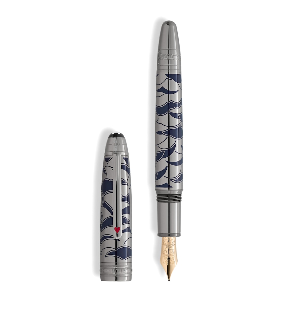 Meisterstück Around the World Solitaire LeGrand Fountain Pen GREY Image 1