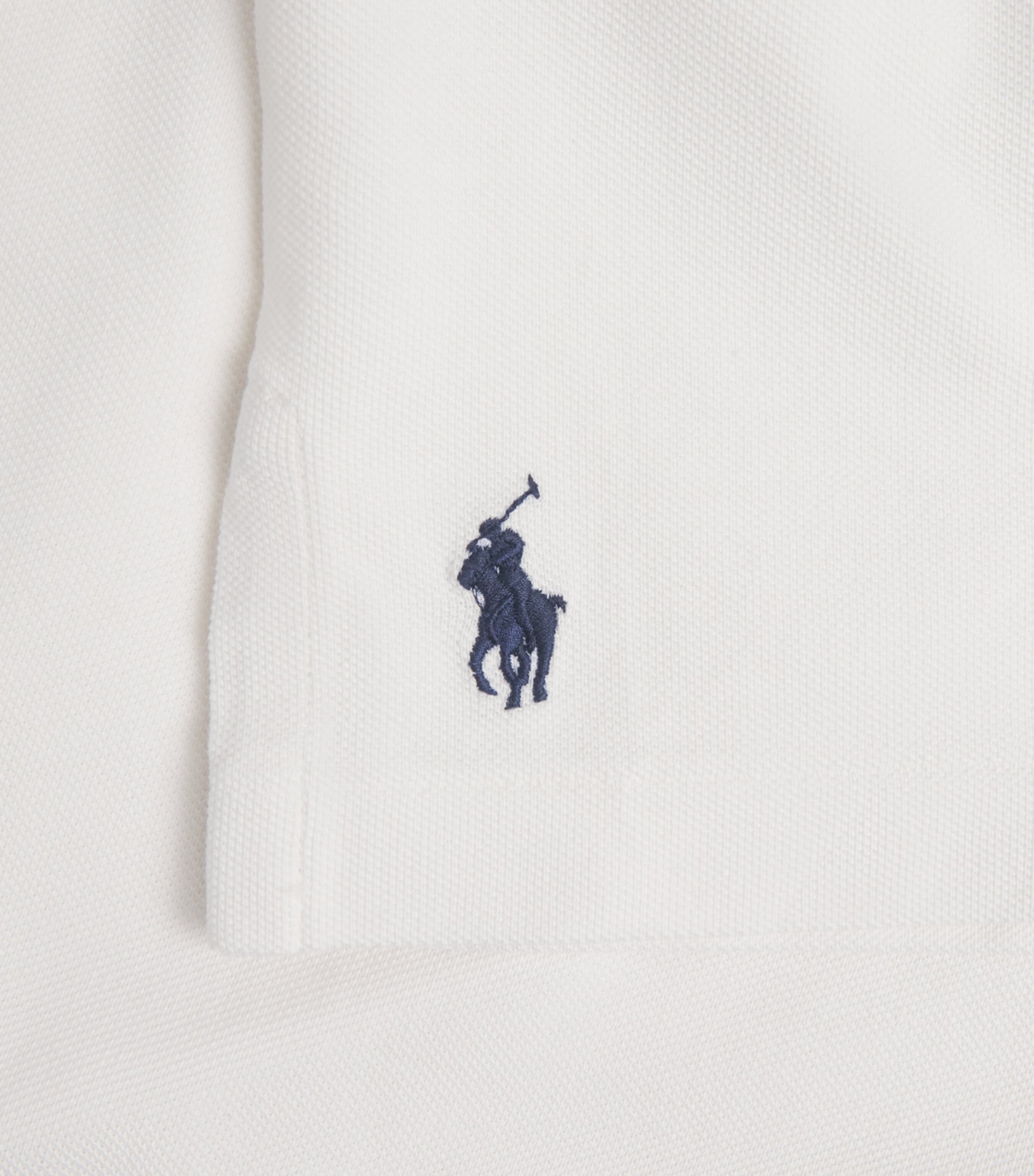Polo Ralph Lauren Mens x Yankees Cotton Polo Shirt Deckwash White Image 6