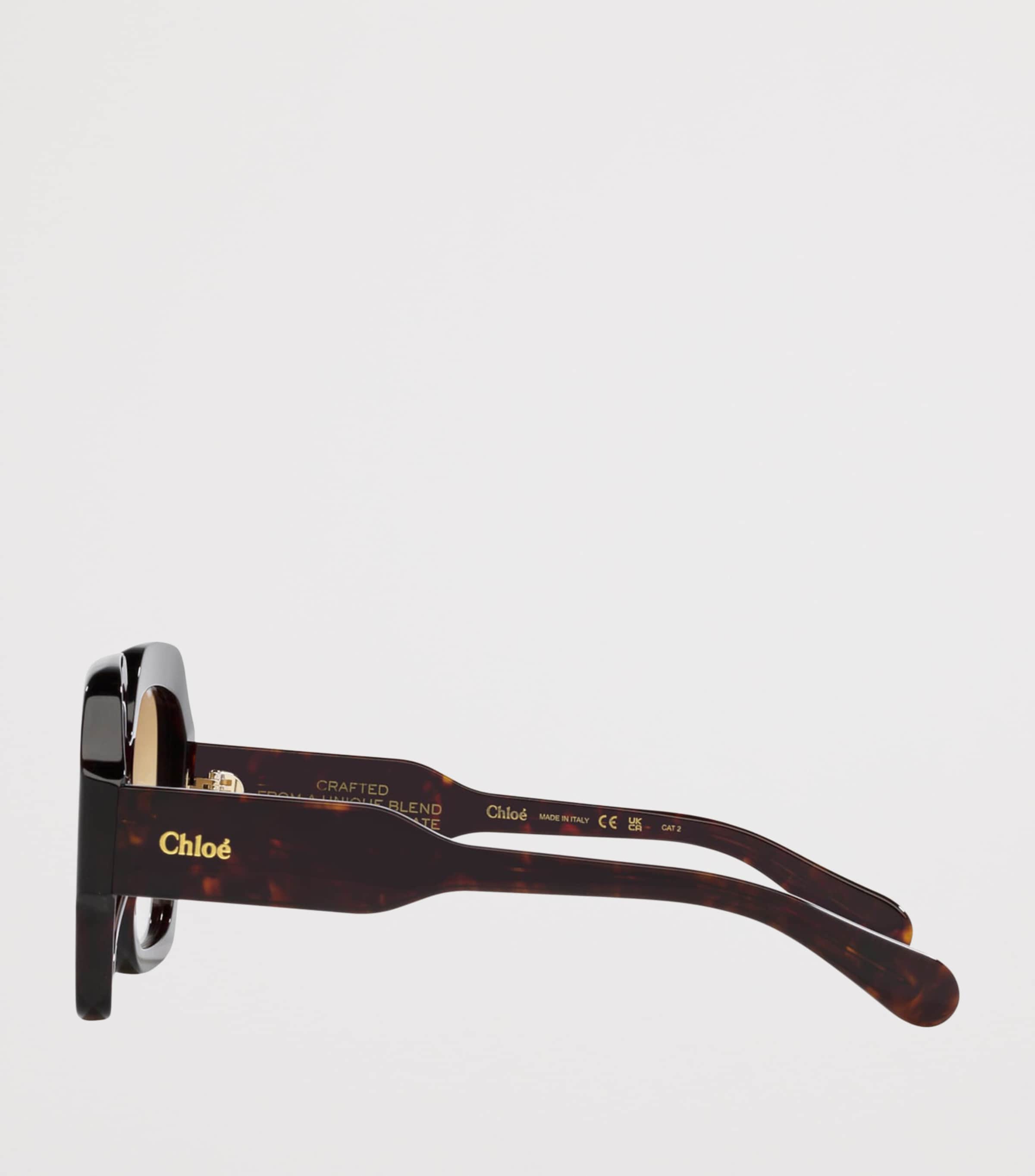 Chloé Oversized Rectangle Sunglasses Image 2