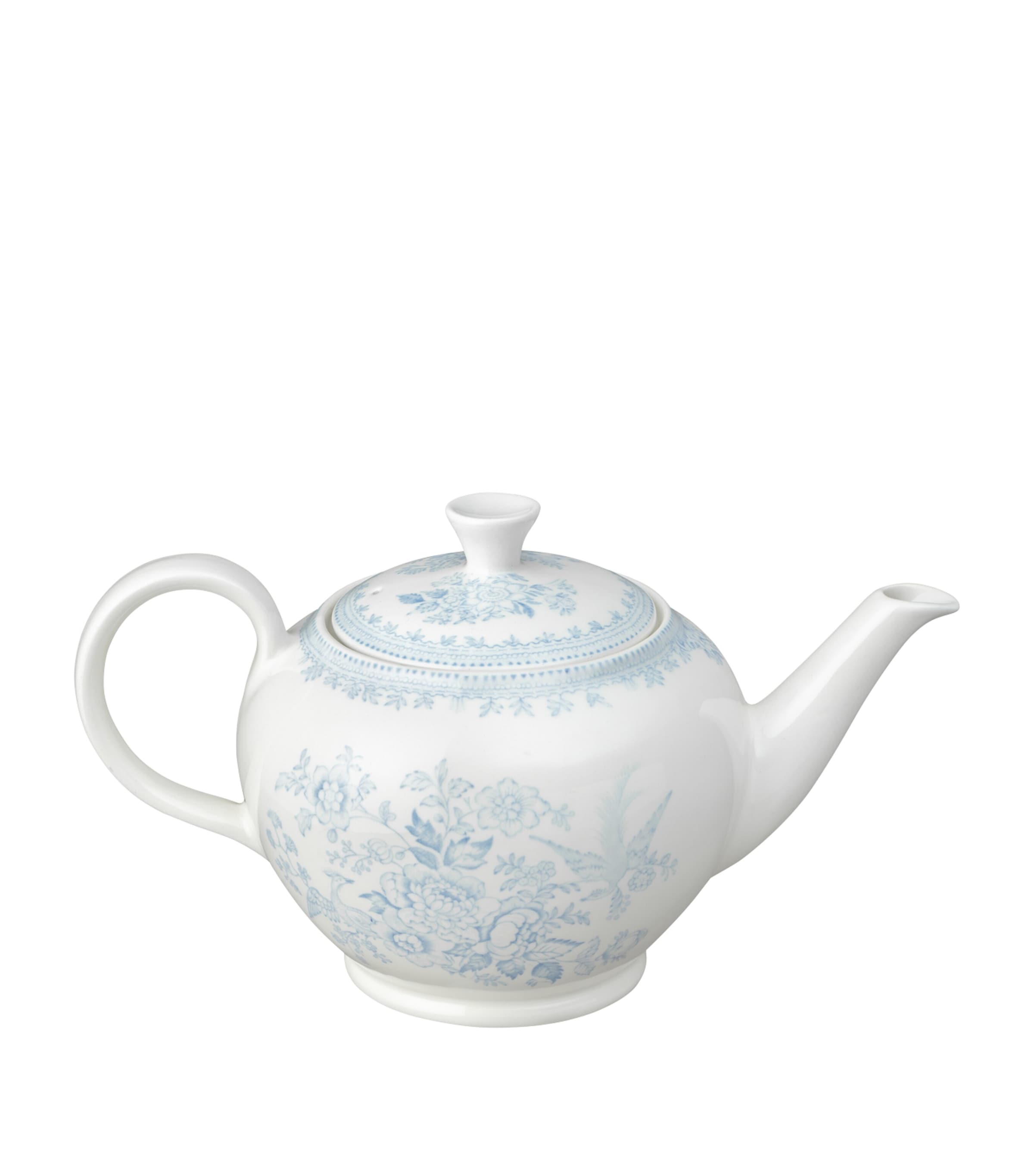 Burleigh Asiatic Pheasants Large Teapot (800ml) Blue Image 2