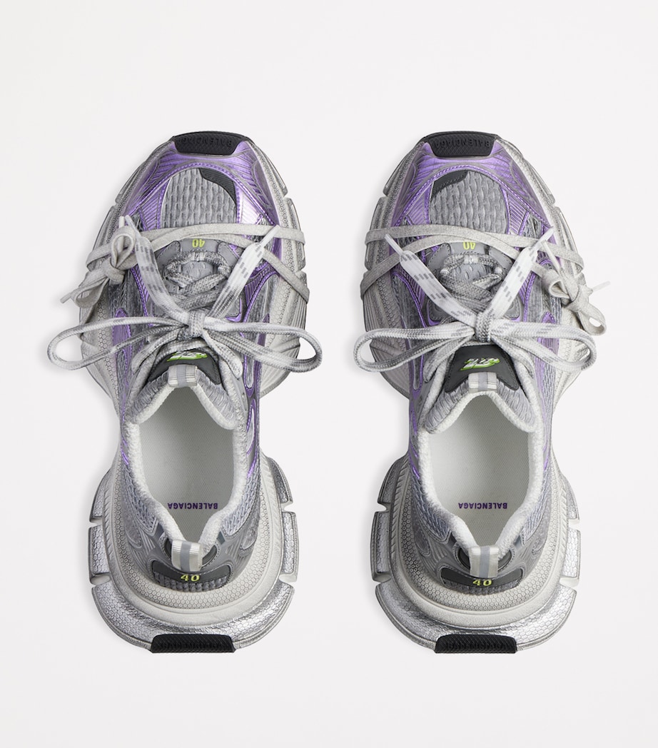 Balenciaga Metallic Mesh 3XL Sneakers Image 4
