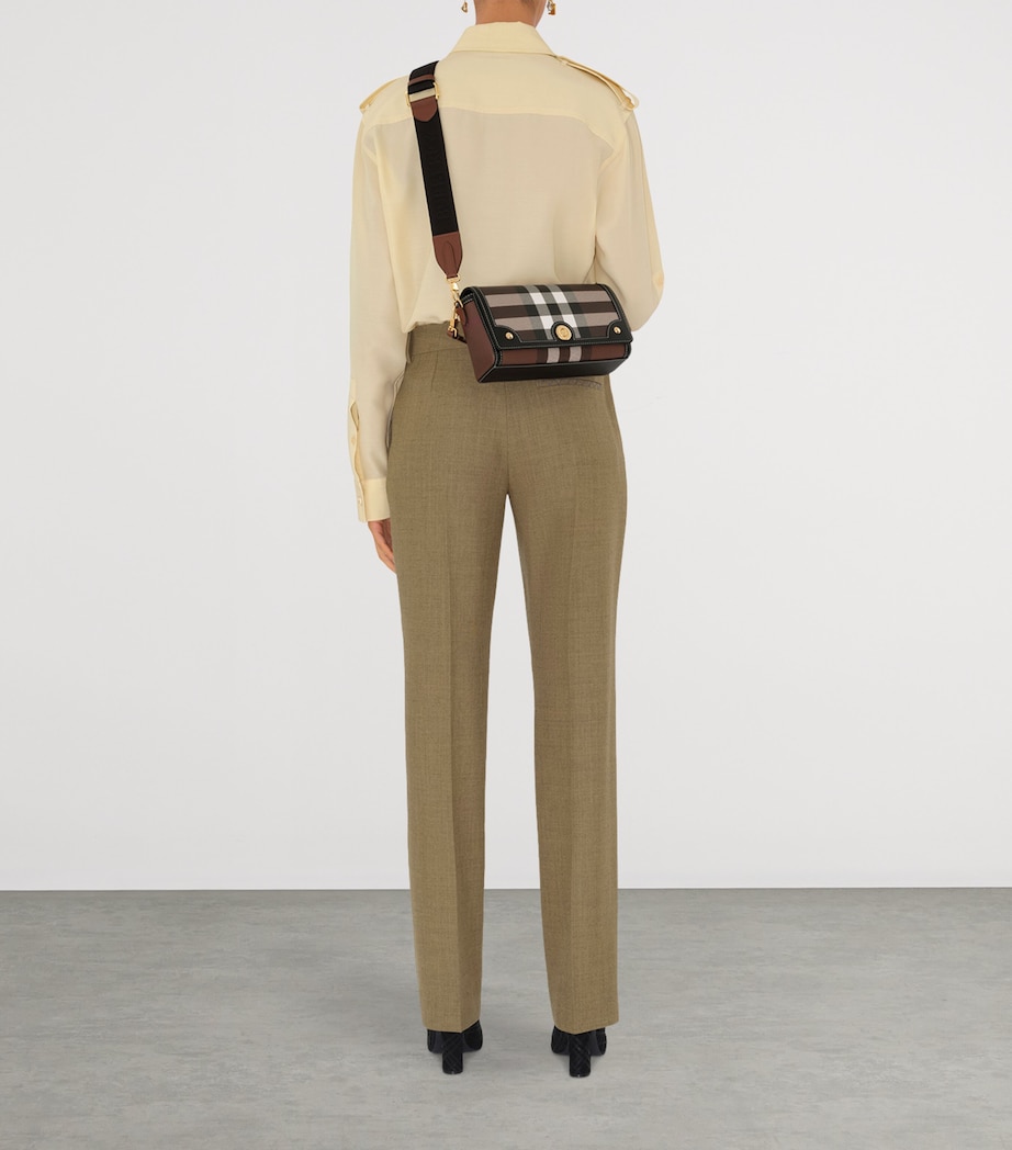 Check Top-Handle Bag DARK BIRCH BROWN Image 2