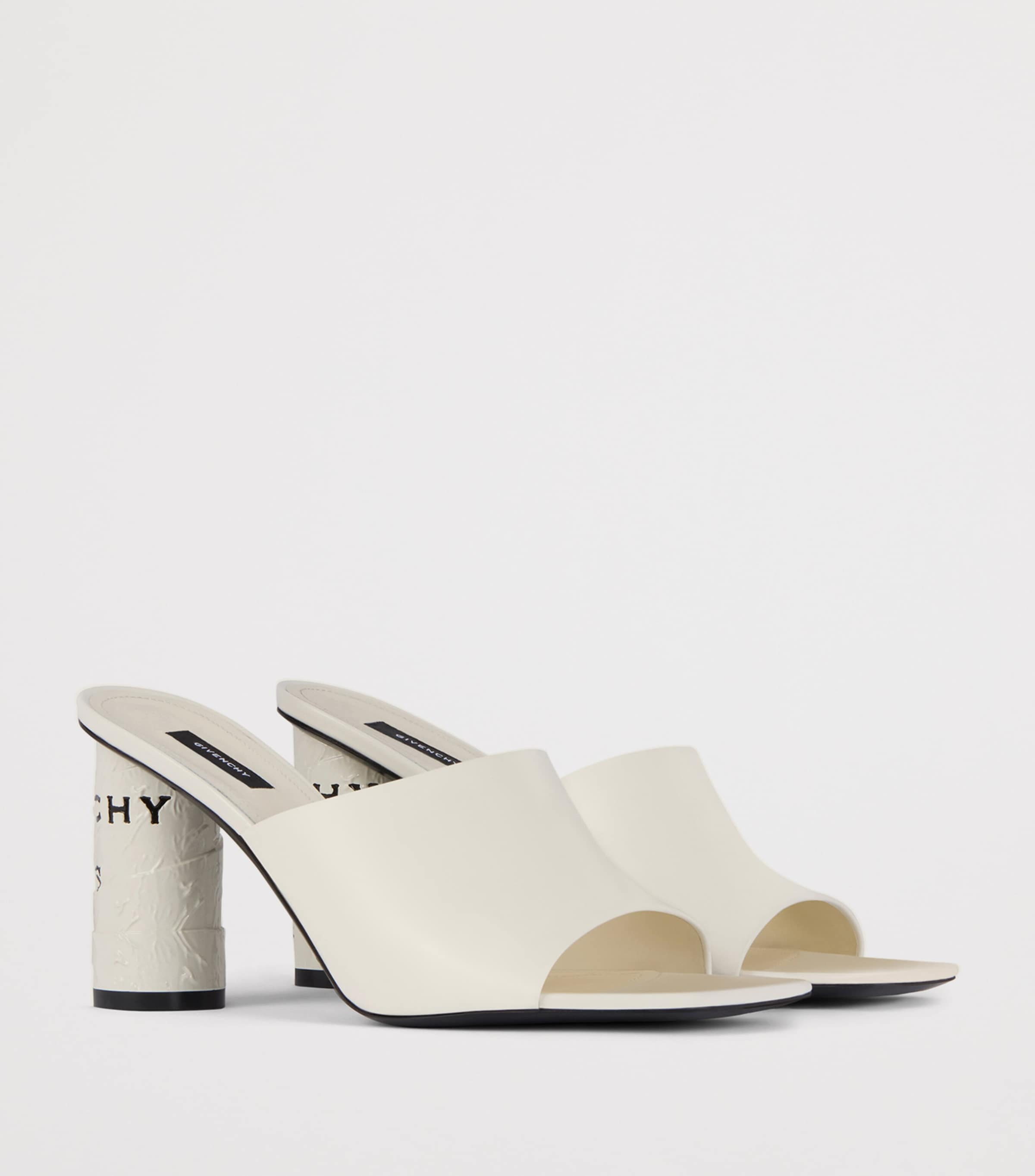 Givenchy Leather Tape Heeled Mules 85 Image 2