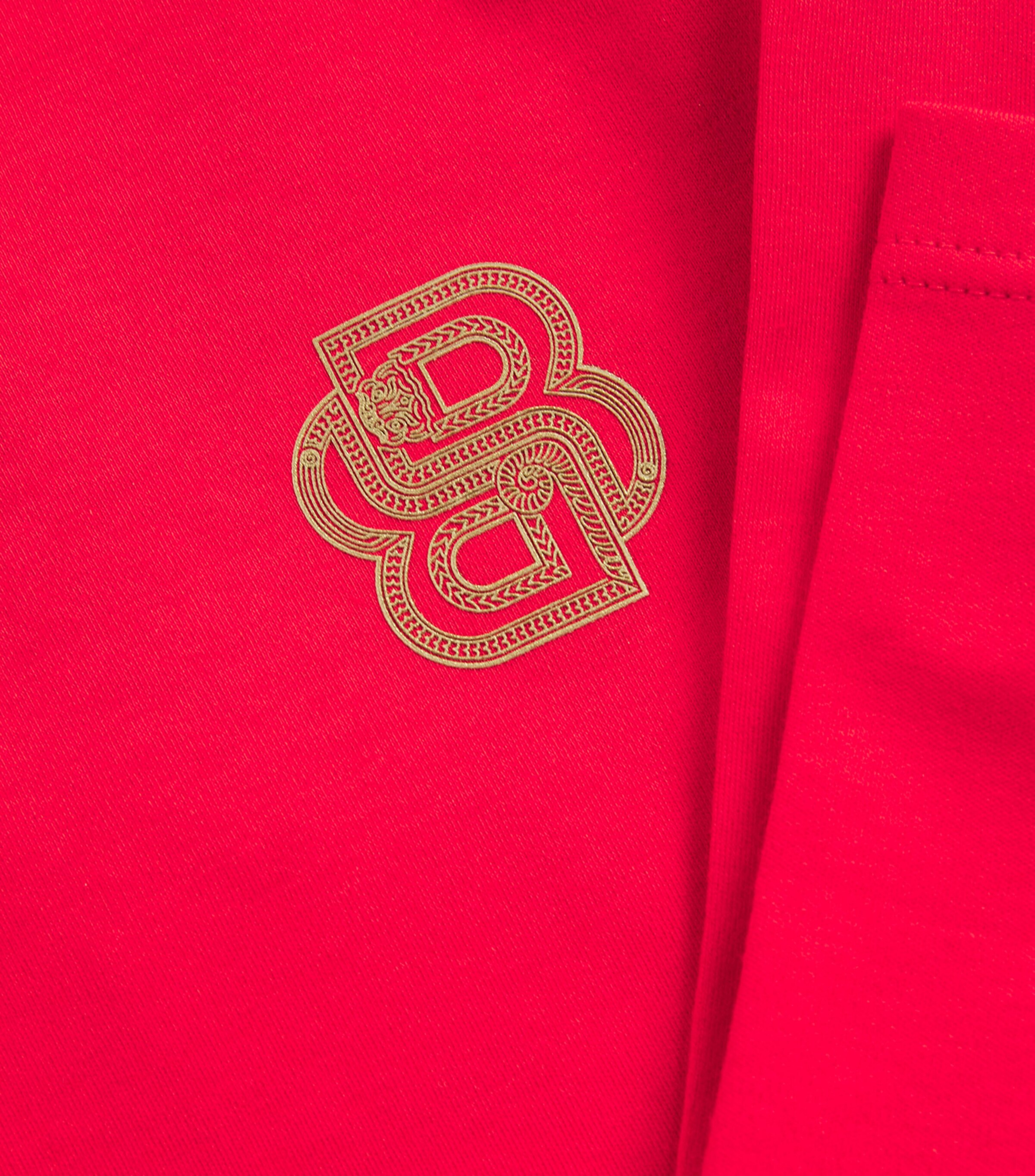 BOSS Kidswear x Creation of the Gods Logo T-Shirt (4-16 Years) Bright Red Image 3