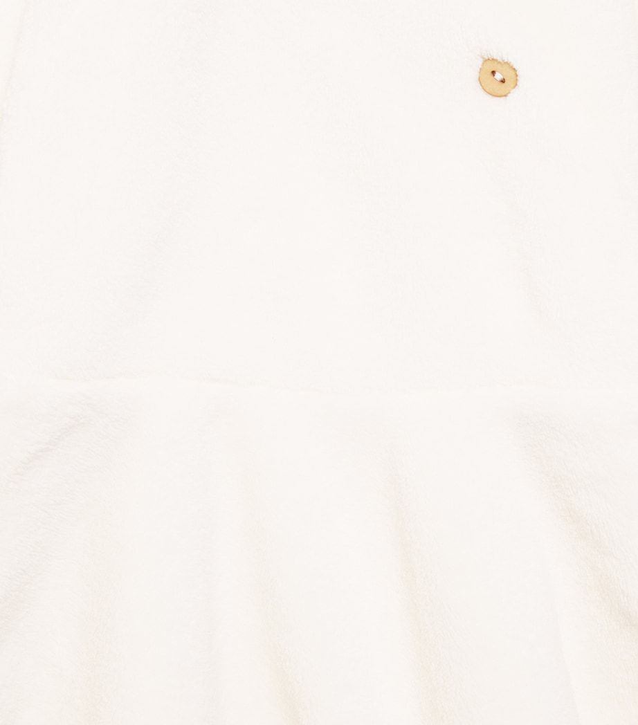 Teddy & Minou Plush Dress (3-36 Months) Milk Image 2