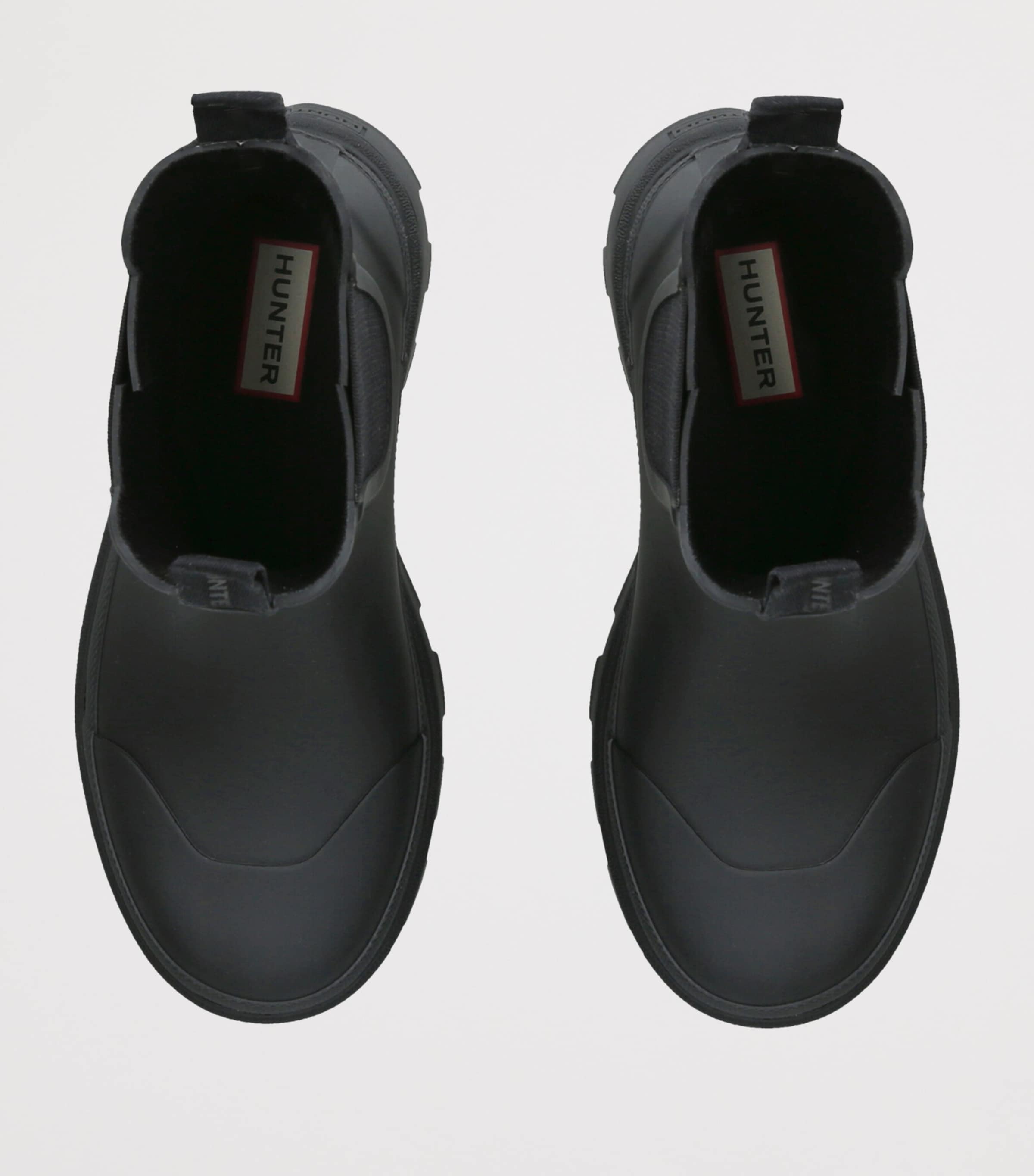 Hunter Elements Elasticated Chelsea Boots Black Image 3