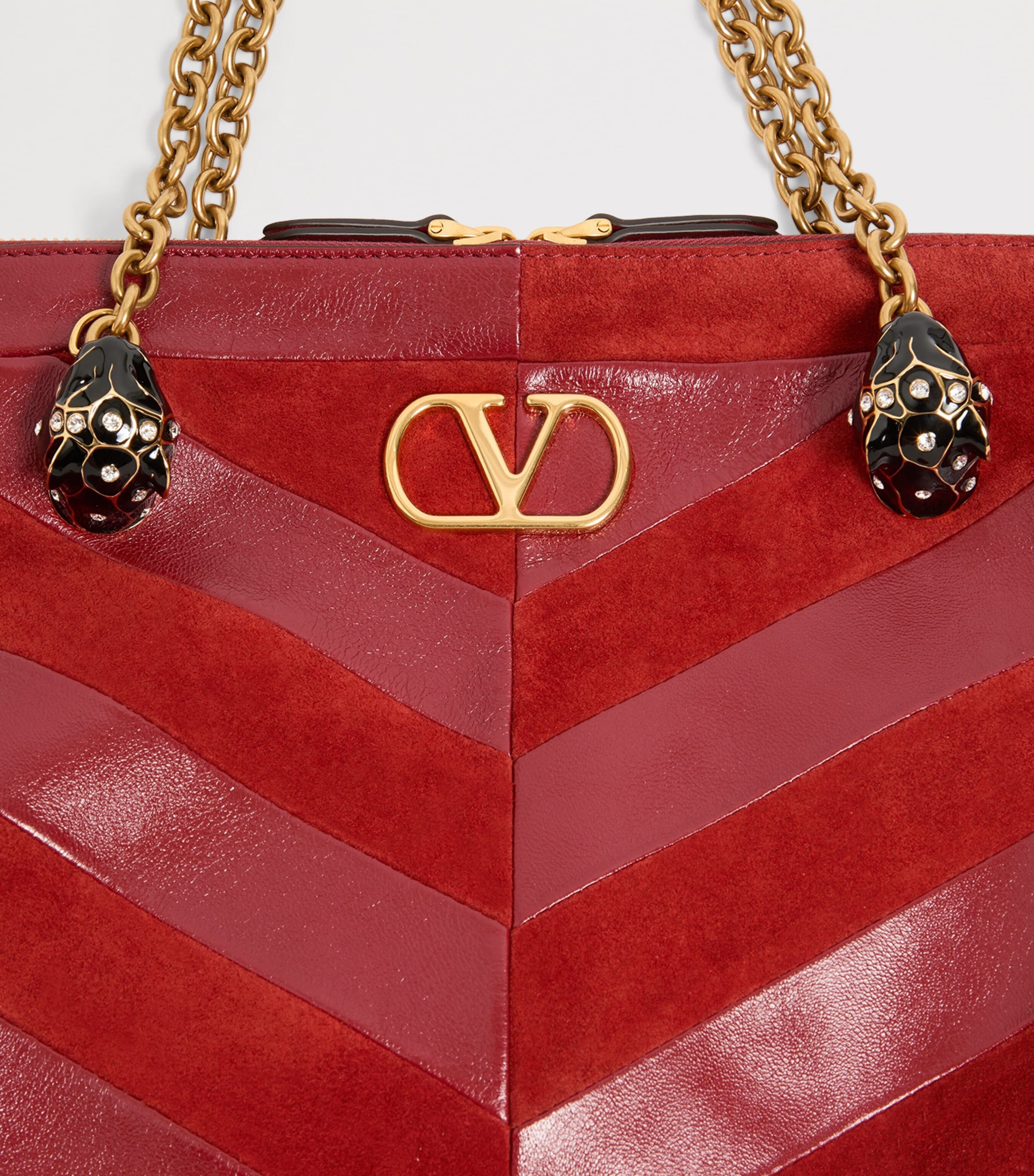 Valentino Garavani Medium Lambskin Panthea Tote Bag Aqs Image 6