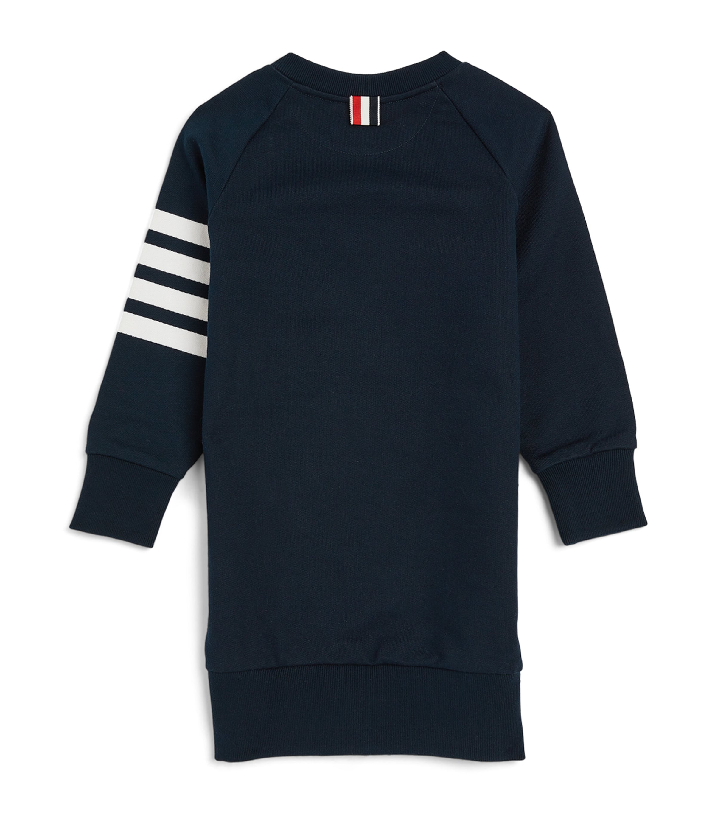 Thom Browne Kids 4-Bar Sweatshirt Dress (2-12 Years) Navy Image 2