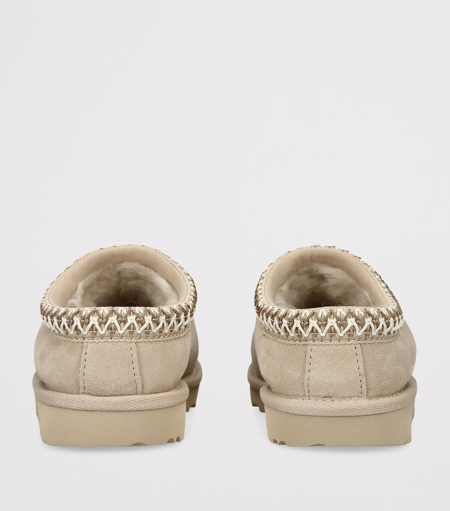 UGG Kids Suede Tasman II Slippers Beige Image 4