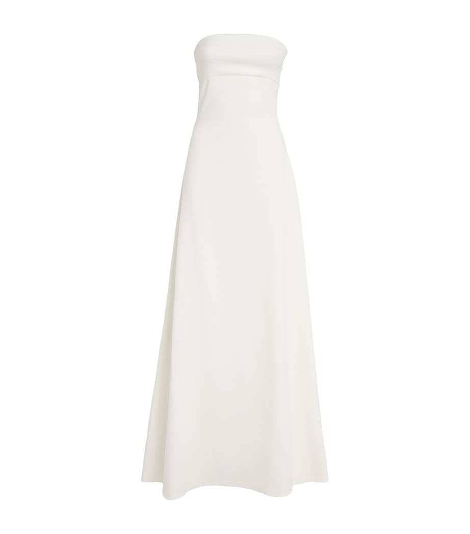 Strapless The Bustier Maxi Dress 100 WHITE Image 1