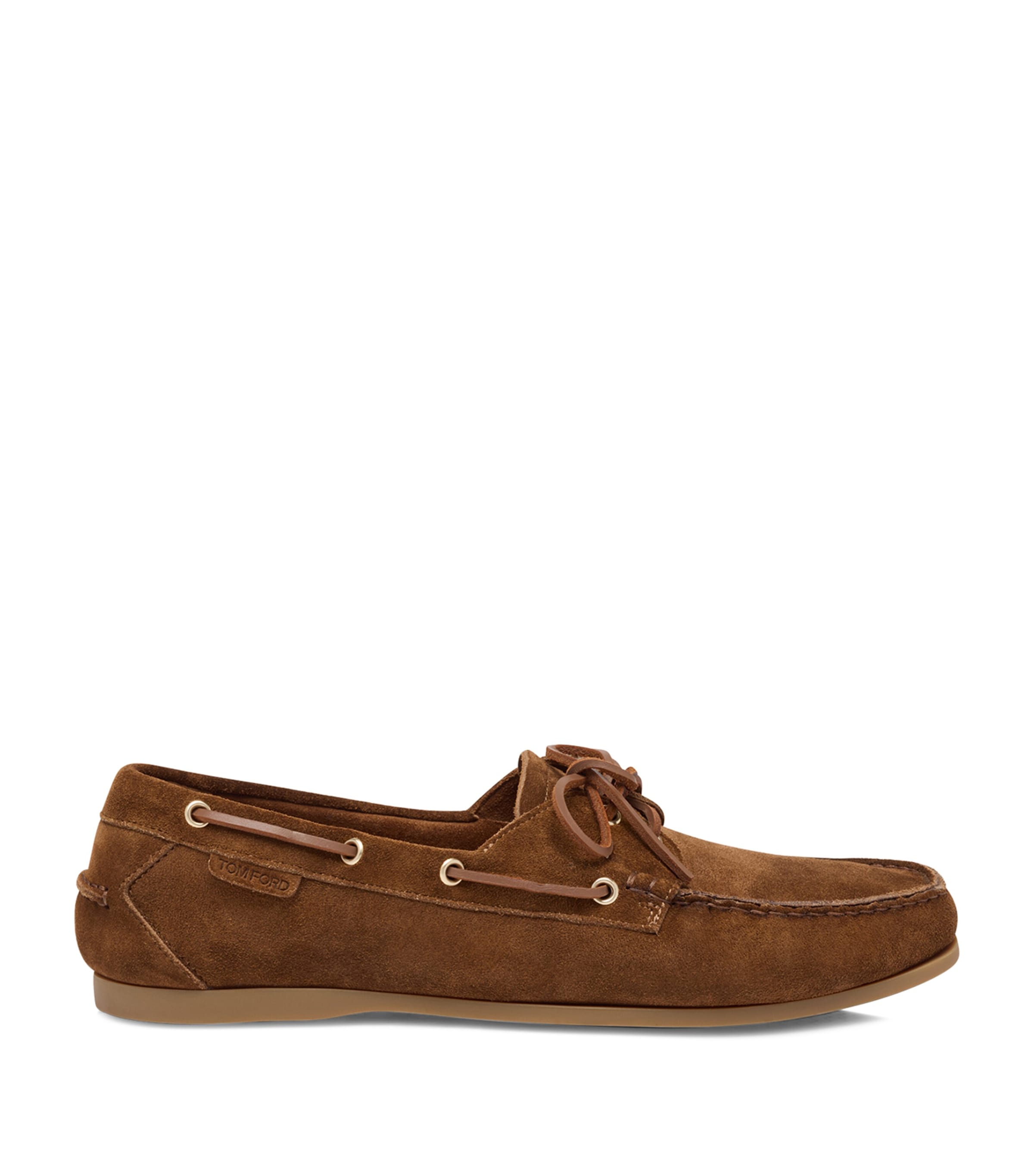 TOM FORD Nubuck Leather Boat Shoes | Wedding | For the Groom | Shoes | Holiday Shop | Mens | Loafers | Men Shoes | Designers | Tom Ford | Partywear