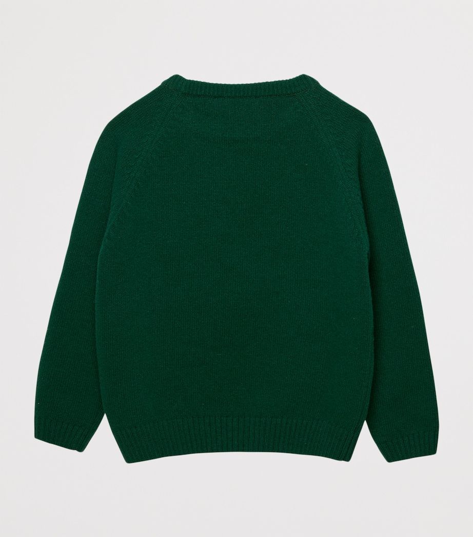 Wool-Blend Lancelot Knight Sweater (2-5 Years) GREEN Image 2
