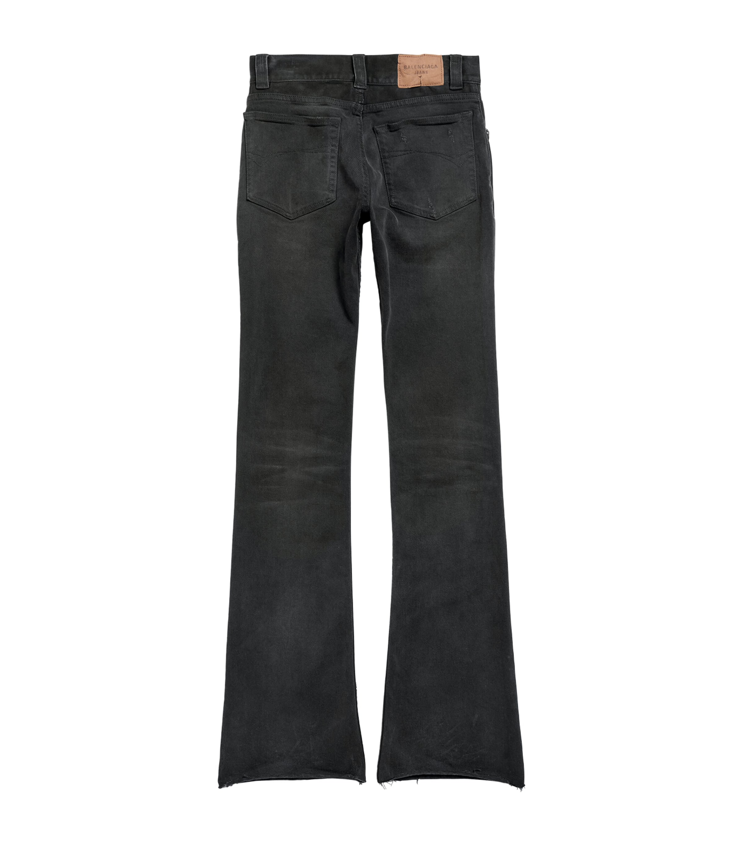 ボトムスその他 Balenciaga Black Bootcut Slim Fit denim trousers Bootcut Pants in Black | Balenciaga US