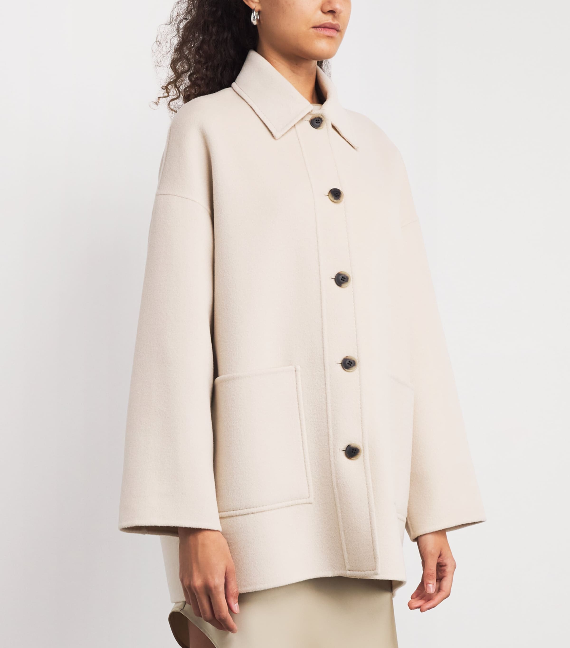 Wool-Blend Jacket CREAM Image 3