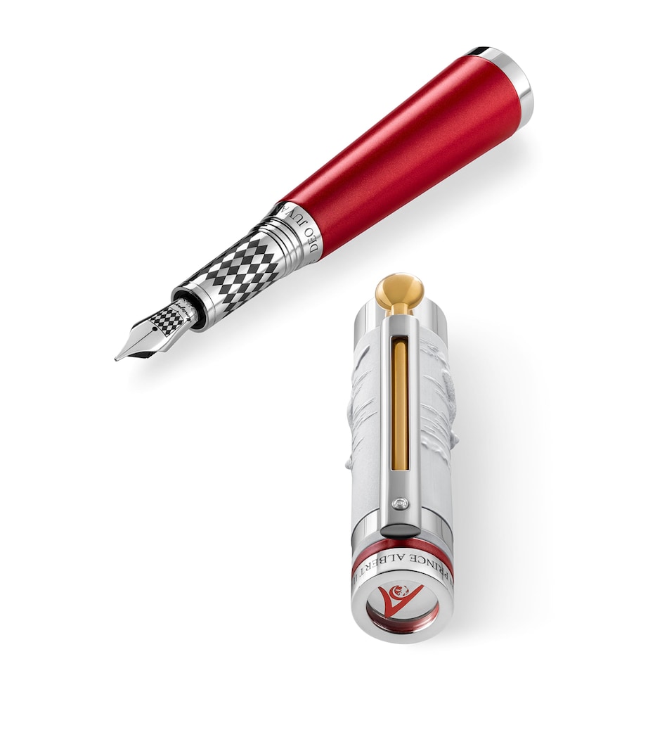 Prince Albert II of Monaco Foundation: Life Fountain Pen RED&WHITE Image 6
