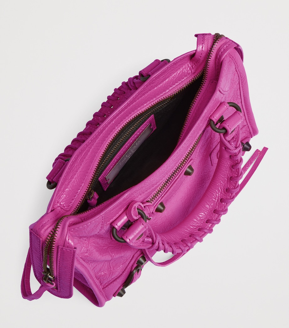 Balenciaga Mini Leather Le City Top-Handle Bag Image 4
