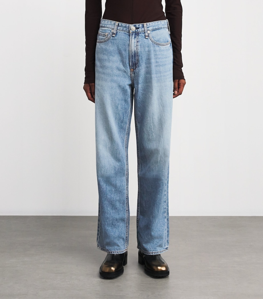 Logan Mid-Rise Wide-Leg Jeans AUDREY Image 3