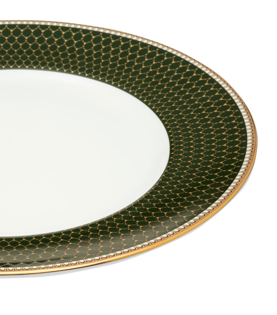 Antler Trellis Plate (21cm) GREEN Image 2