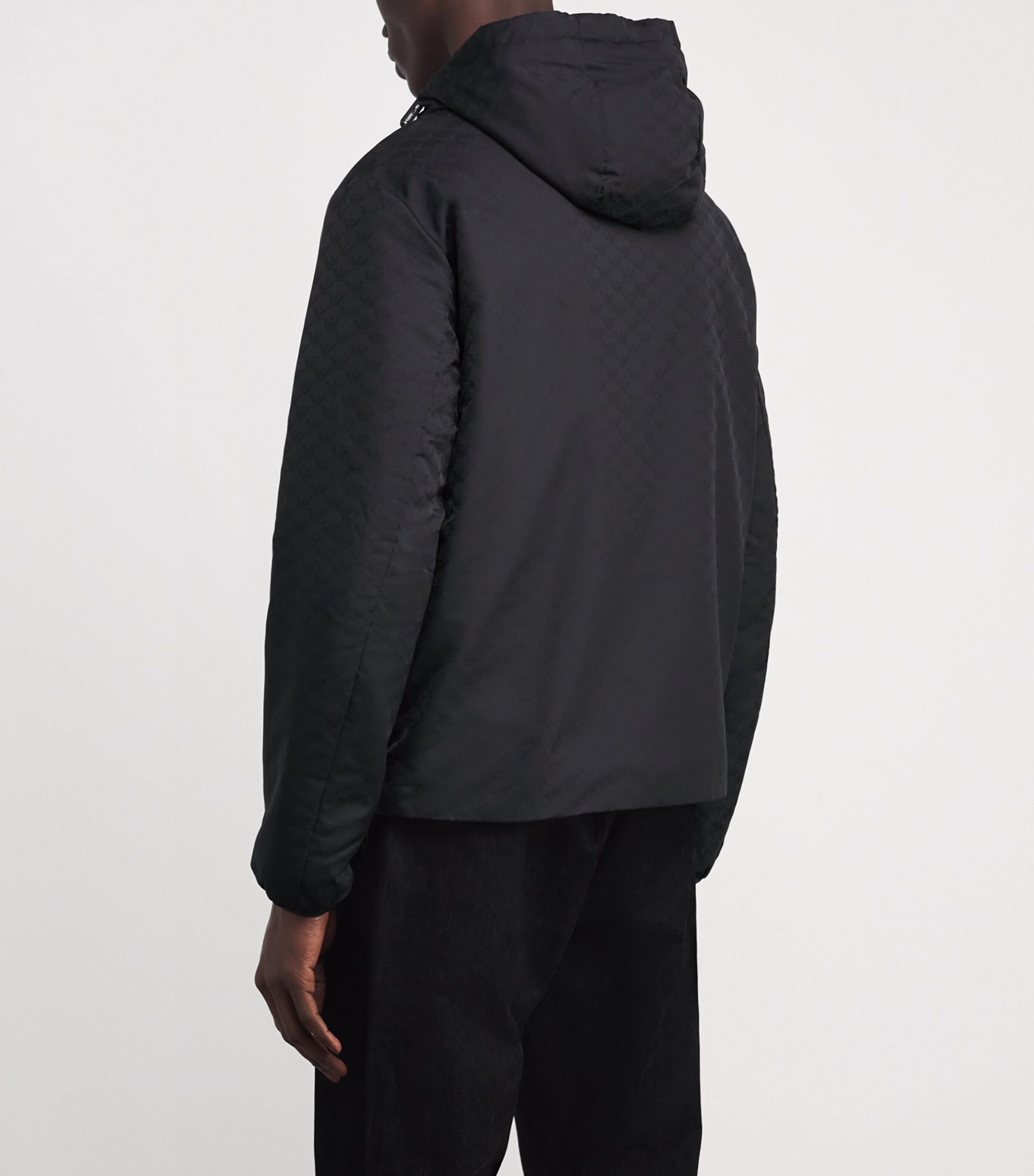 Jacquard Eagle Padded Jacket F052 Image 4