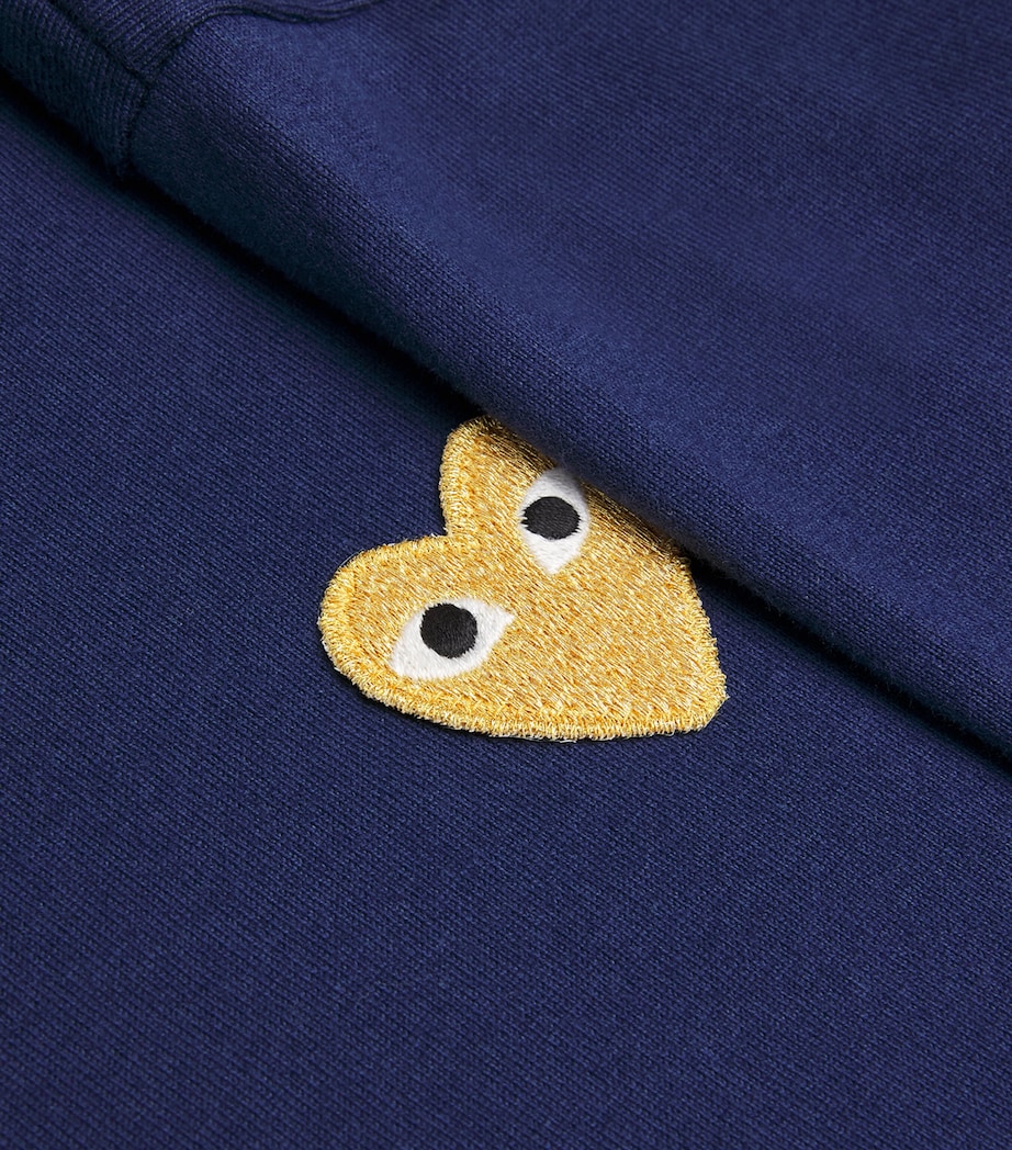 Heart Logo T-Shirt NAVY Image 5