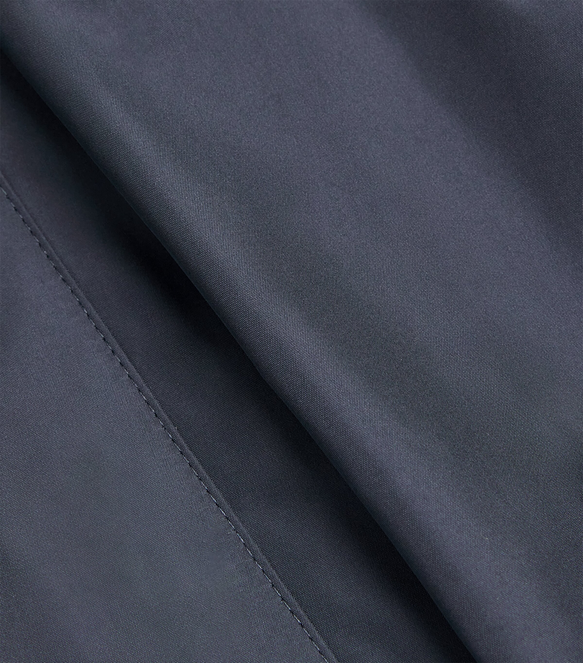 Windproof Short Zip-Up Jacket 9200BLU NAVY Image 5